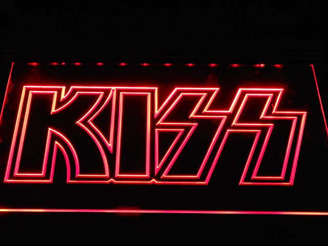 Kiss Band LED Neon Sign