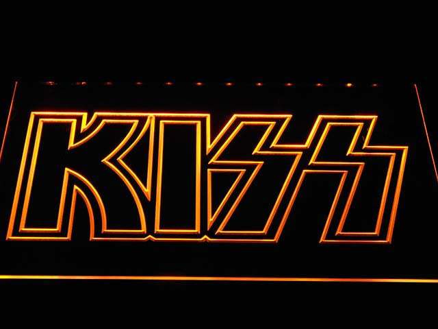 Kiss Band LED Neon Sign