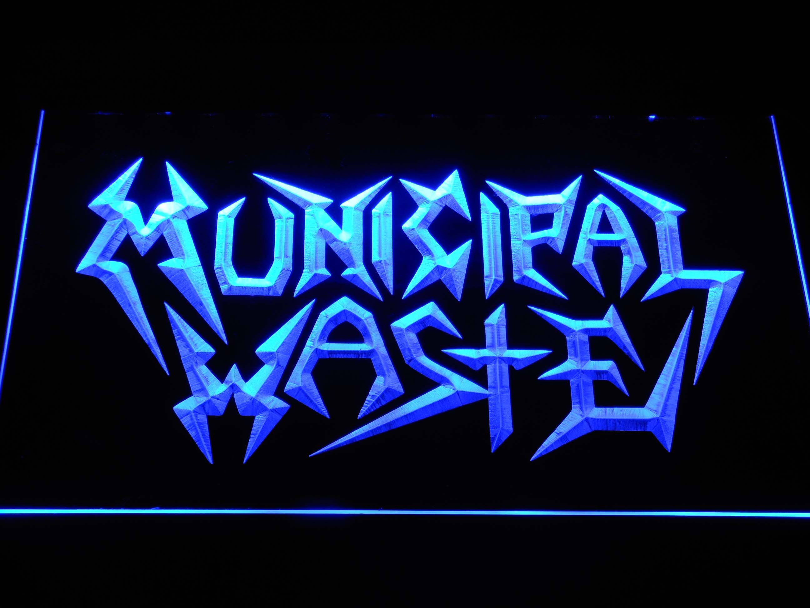 Municipal Waste Music LED Neon Sign