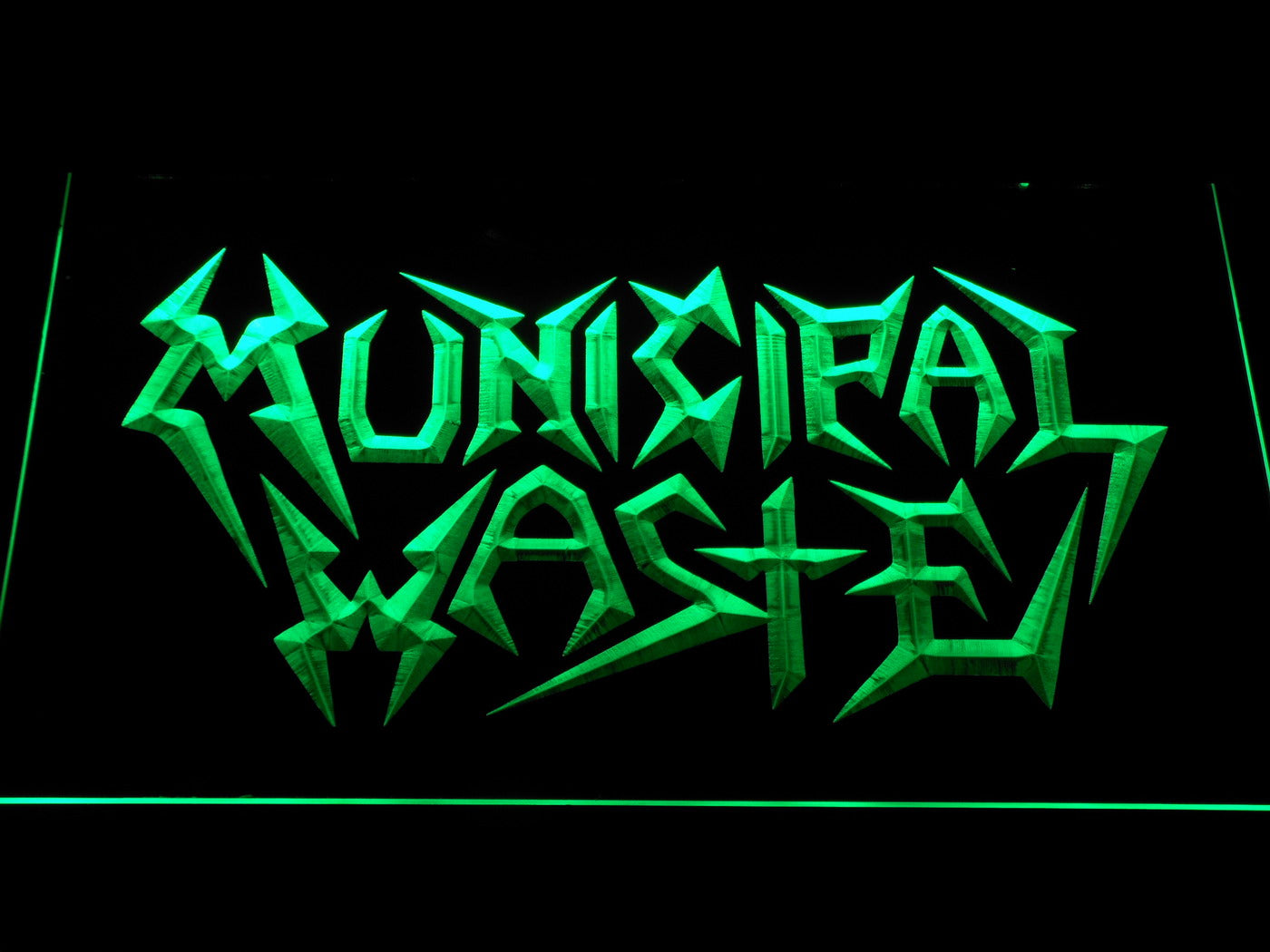 Municipal Waste Music LED Neon Sign