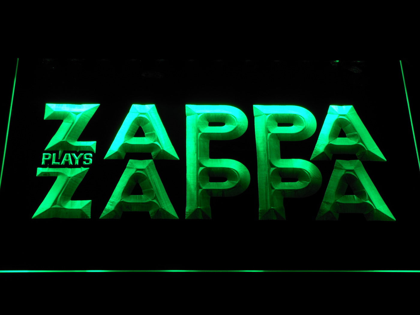 Zappa Plays Zappa Band LED Neon Sign