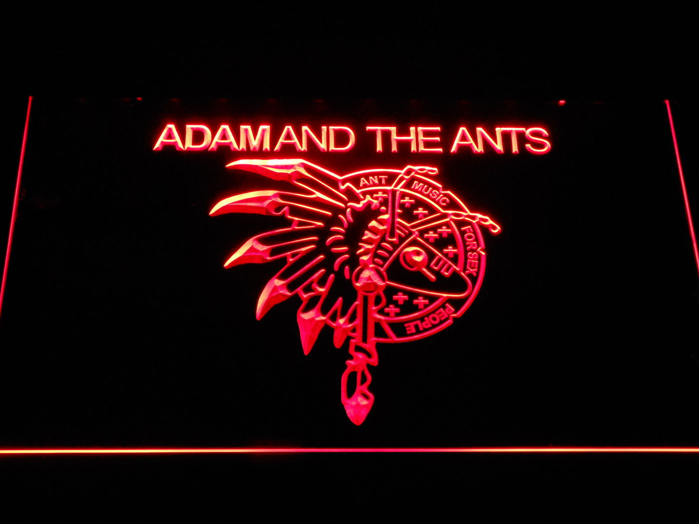 Adam And The Ants Band LED Neon Sign