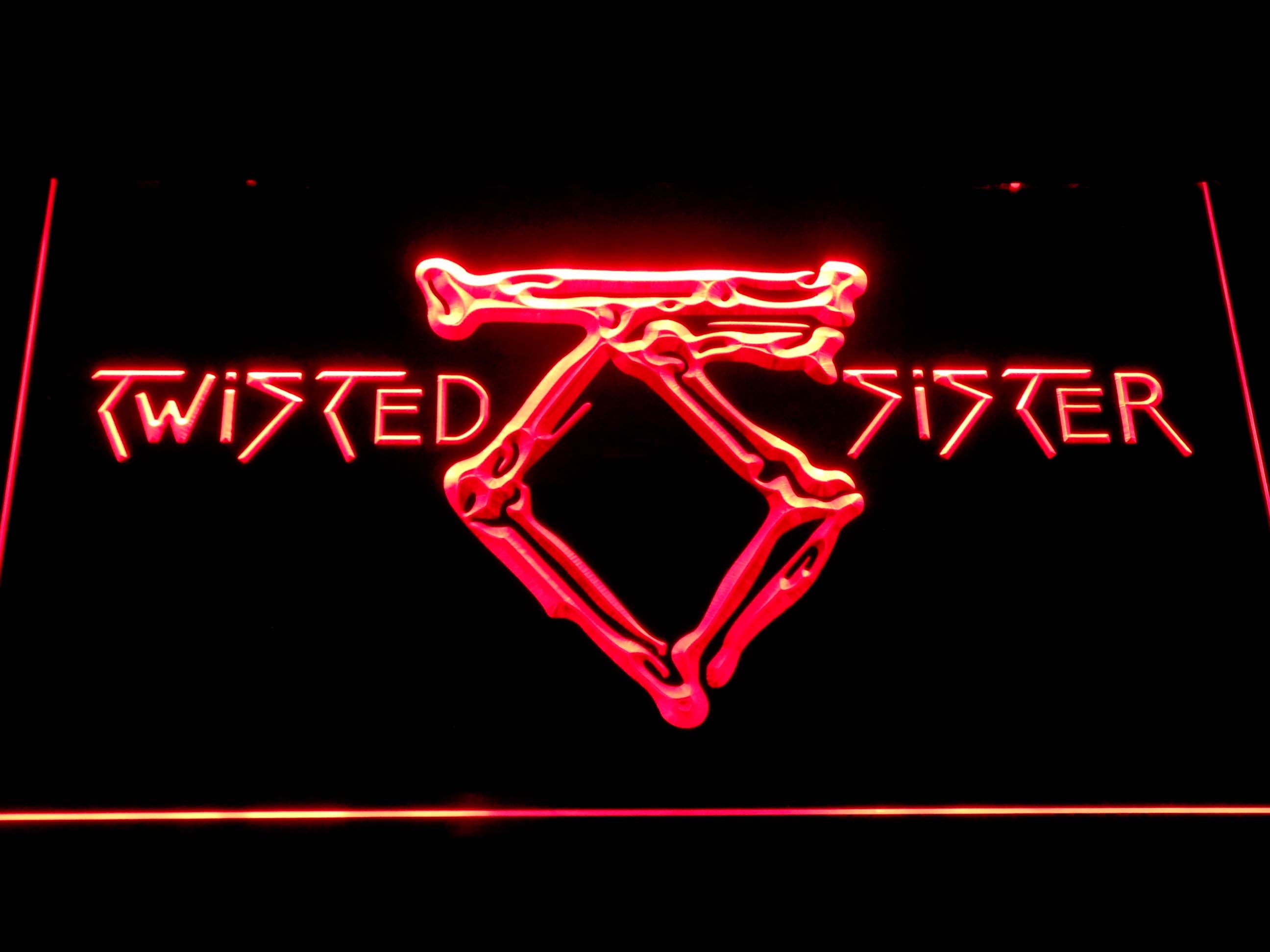Twisted Sister Band LED Neon Sign