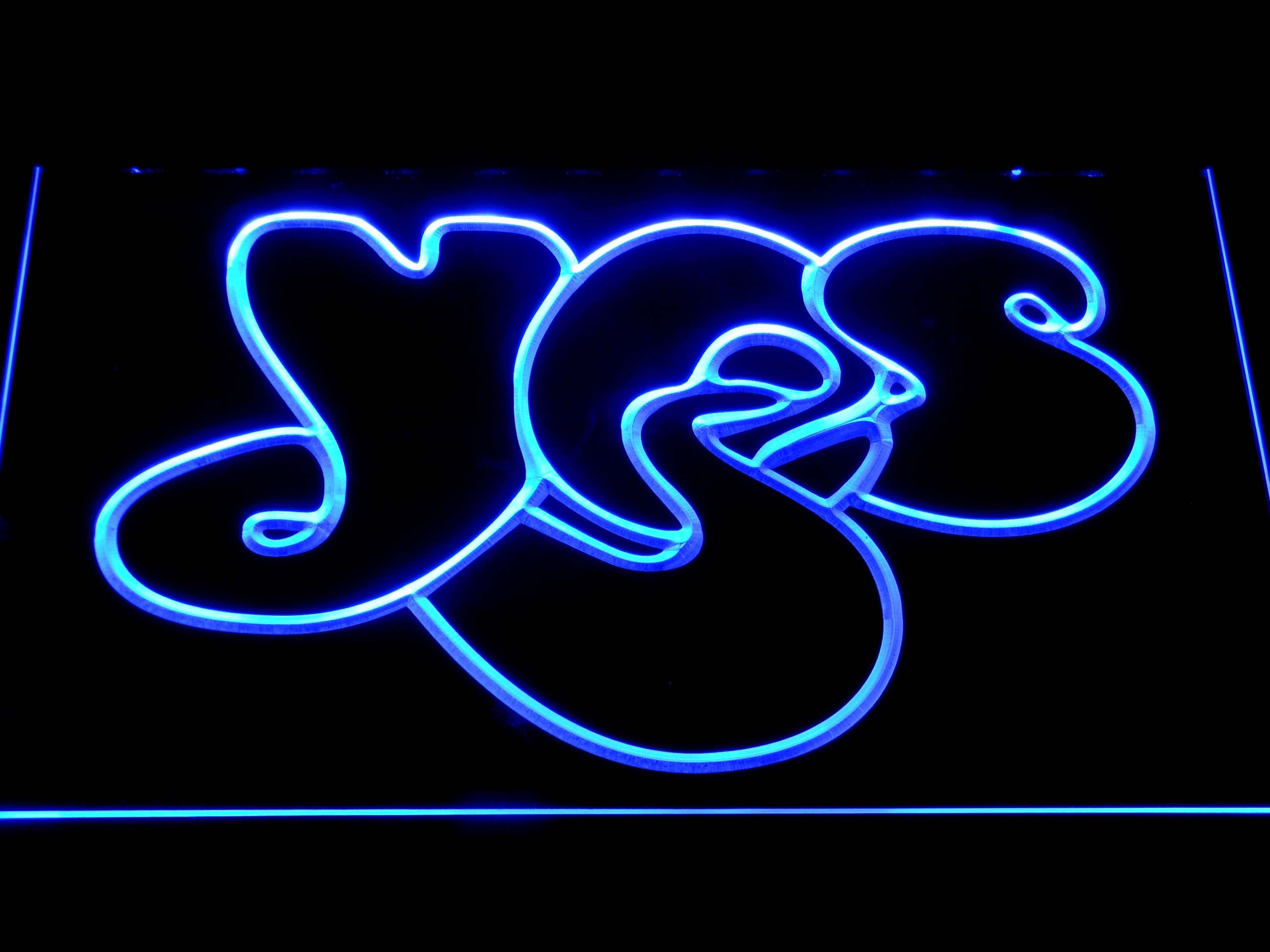 Yes Psychedelic Band LED Neon Sign