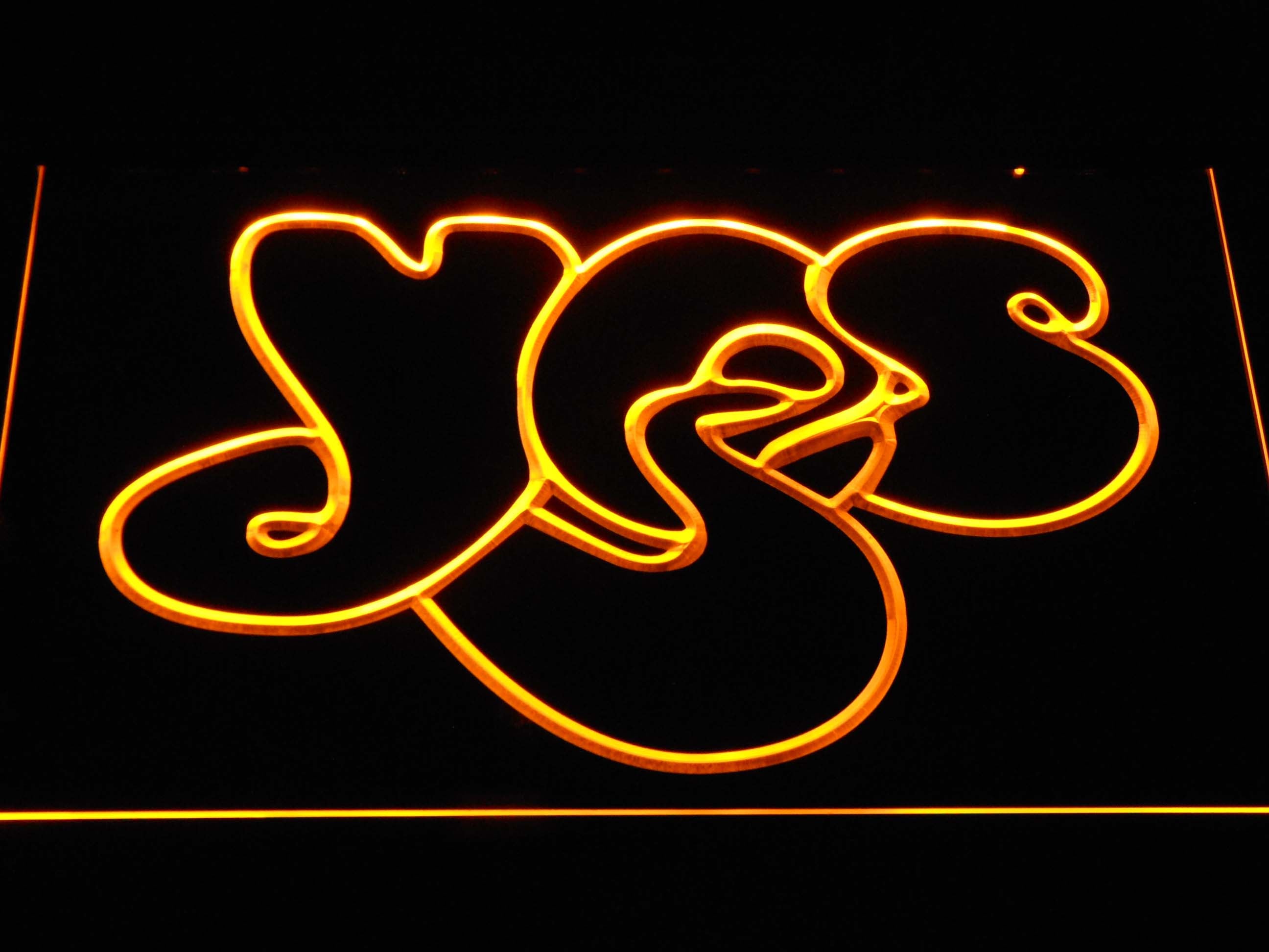 Yes Psychedelic Band LED Neon Sign
