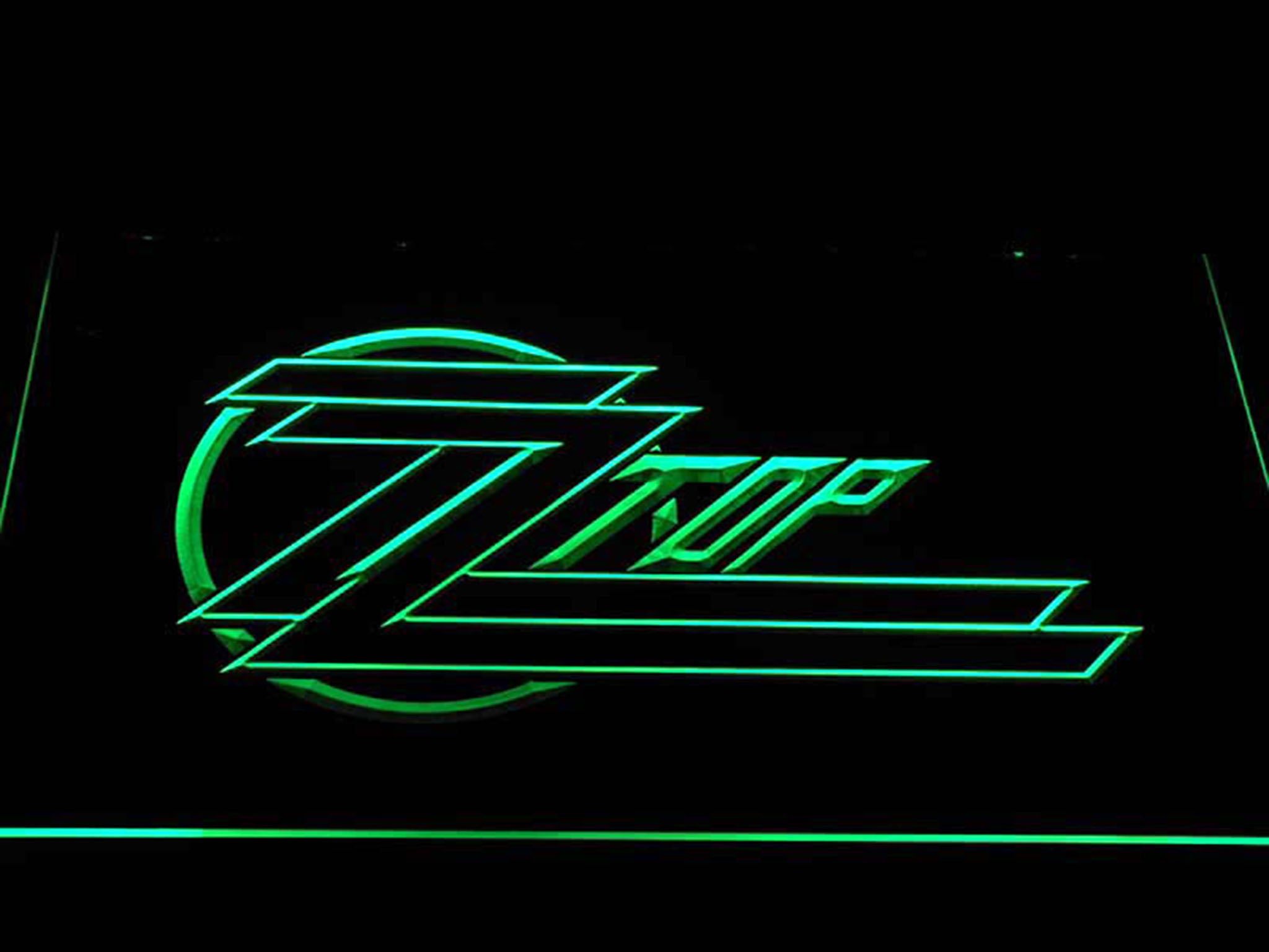 ZZ Top Rock Band LED Neon Sign