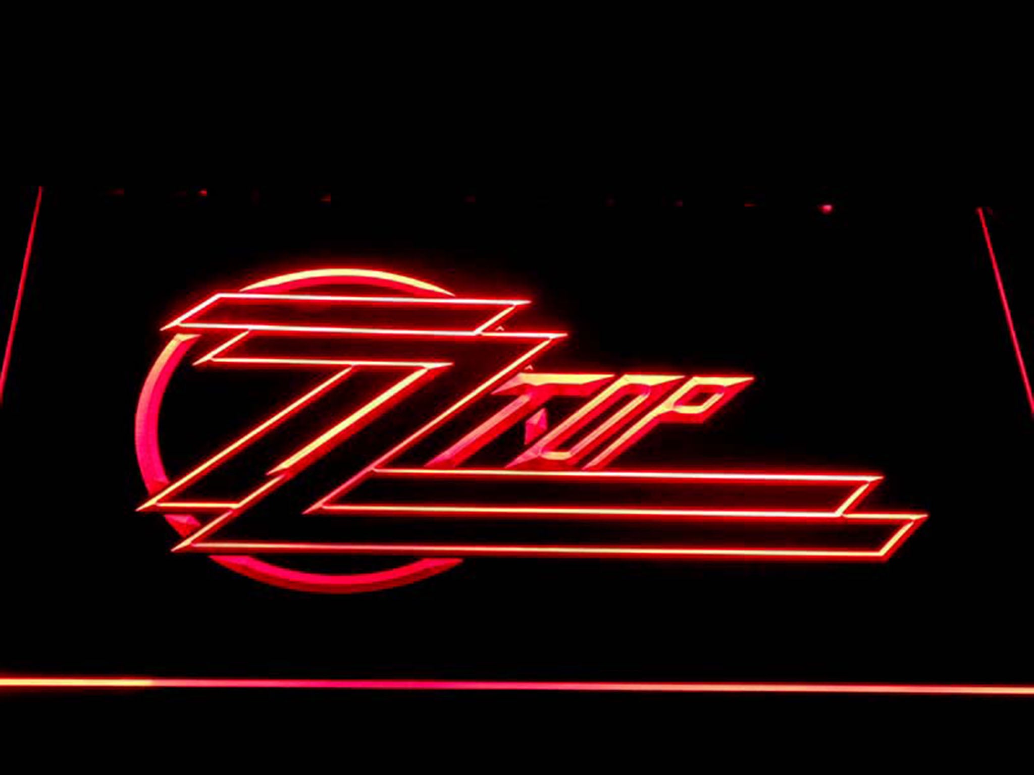 ZZ Top Rock Band LED Neon Sign