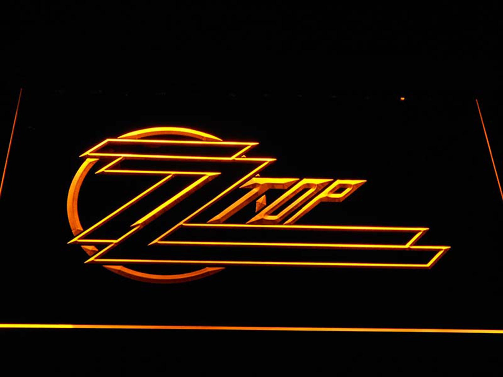 ZZ Top Rock Band LED Neon Sign