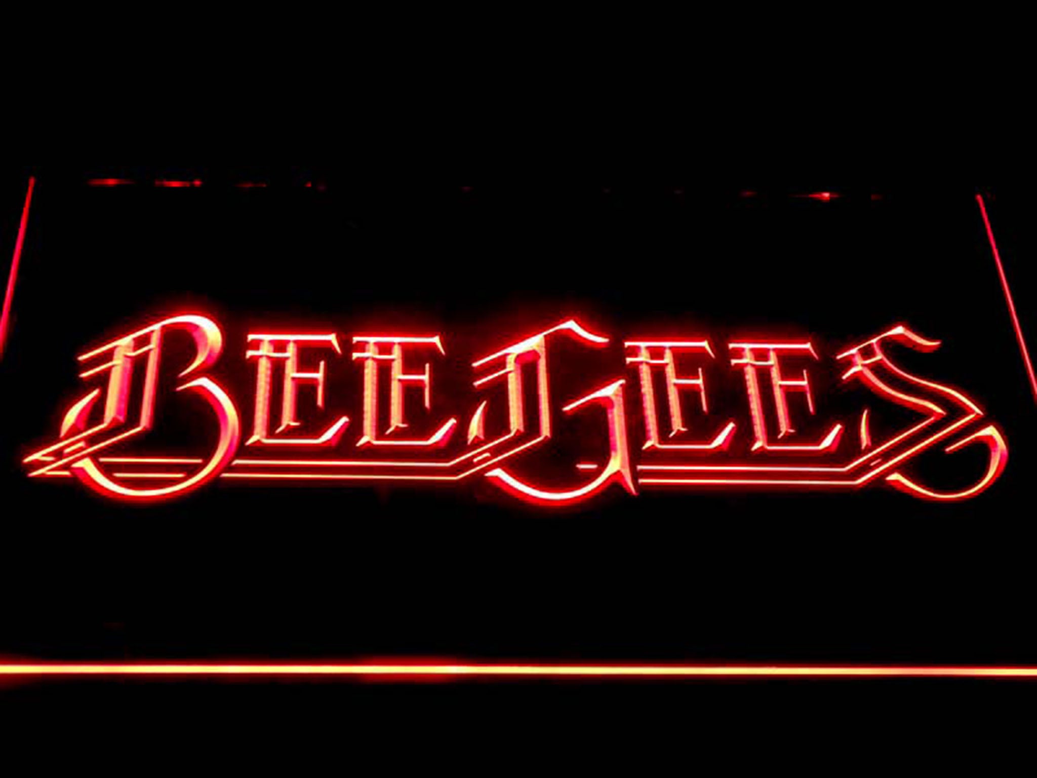 Bee Gees Pop Music LED Neon Sign