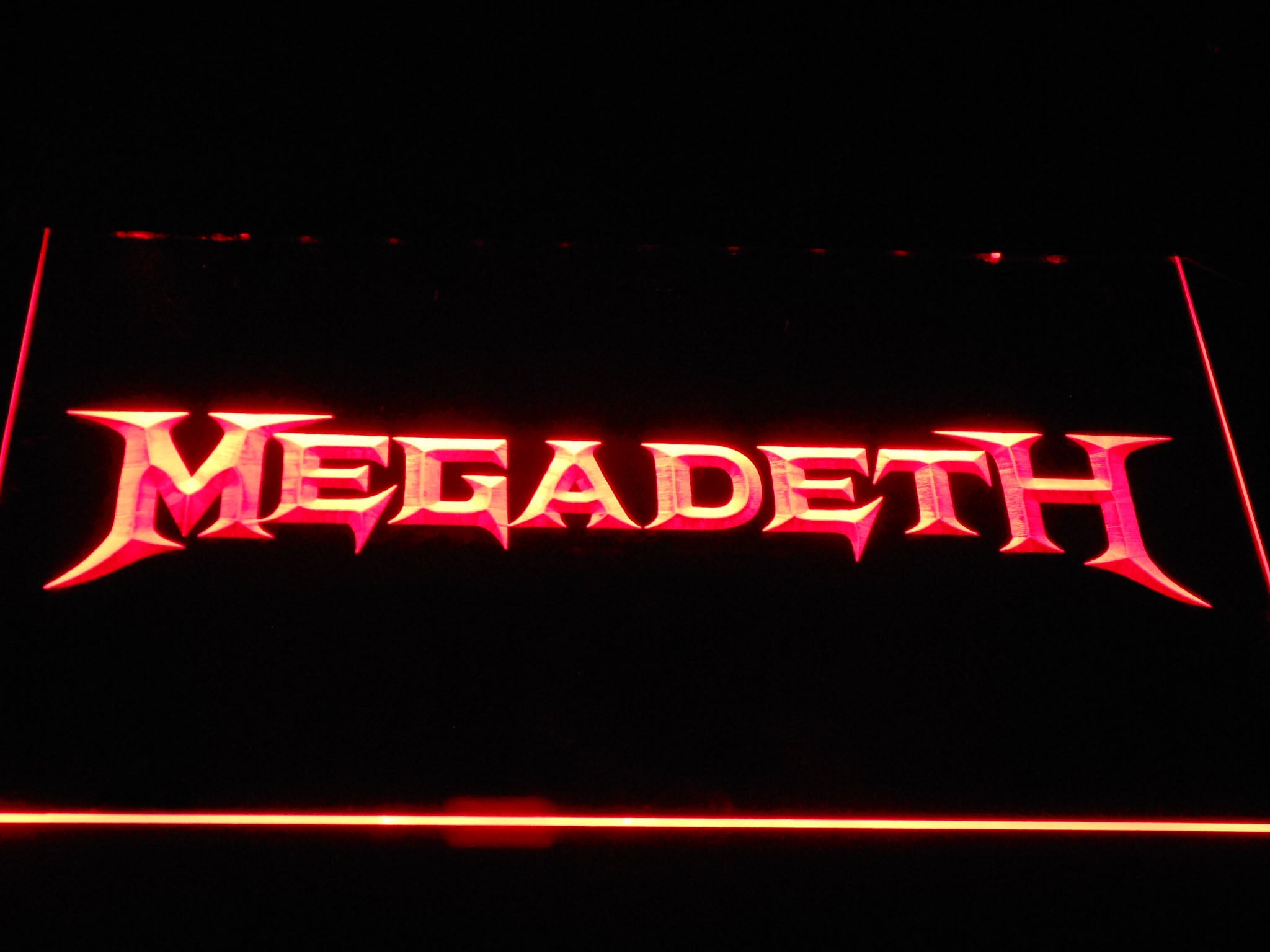 Megadeth American Heavy Metal Band LED Neon Sign