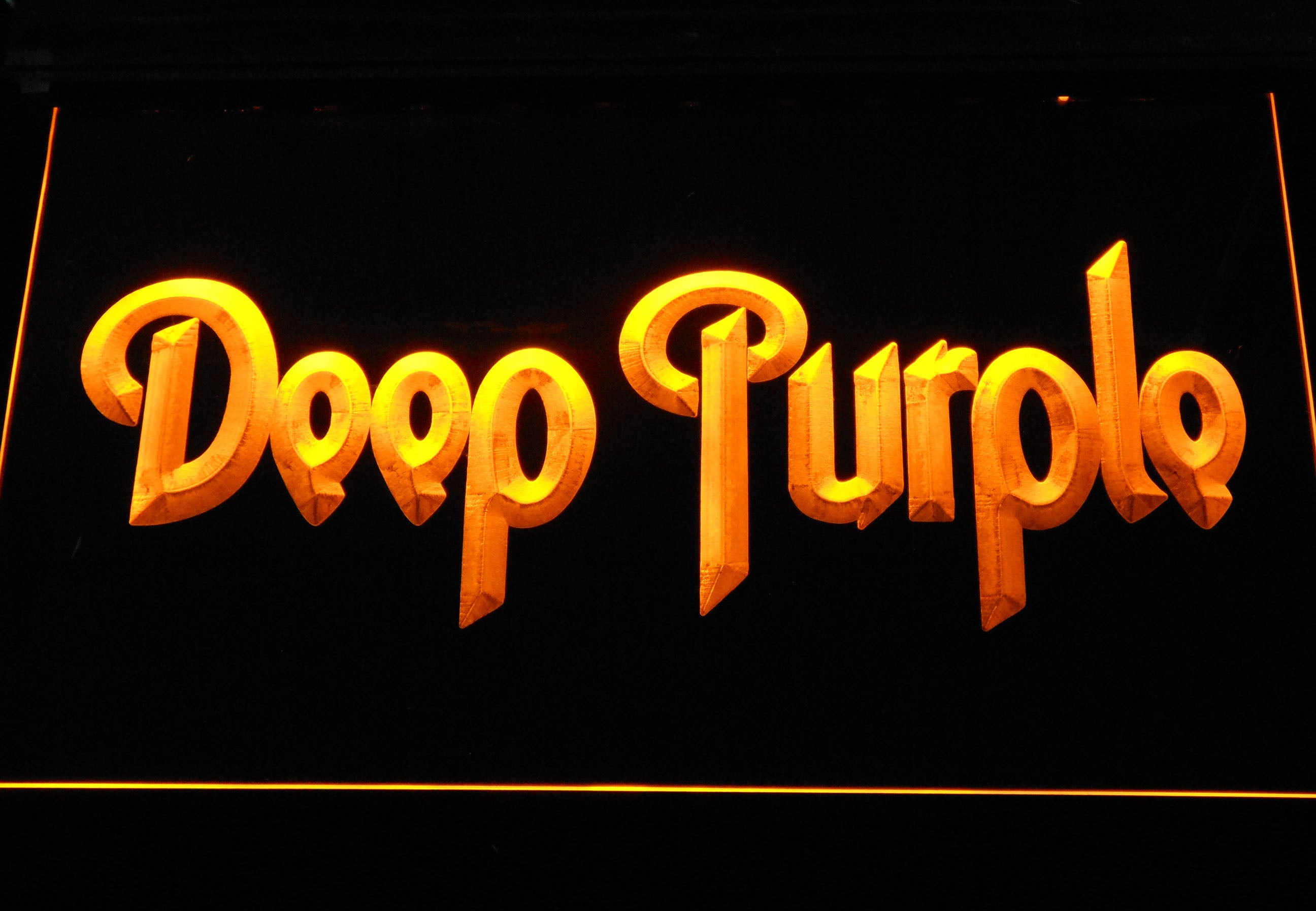 Deep Purple English Rock Band LED Neon Sign