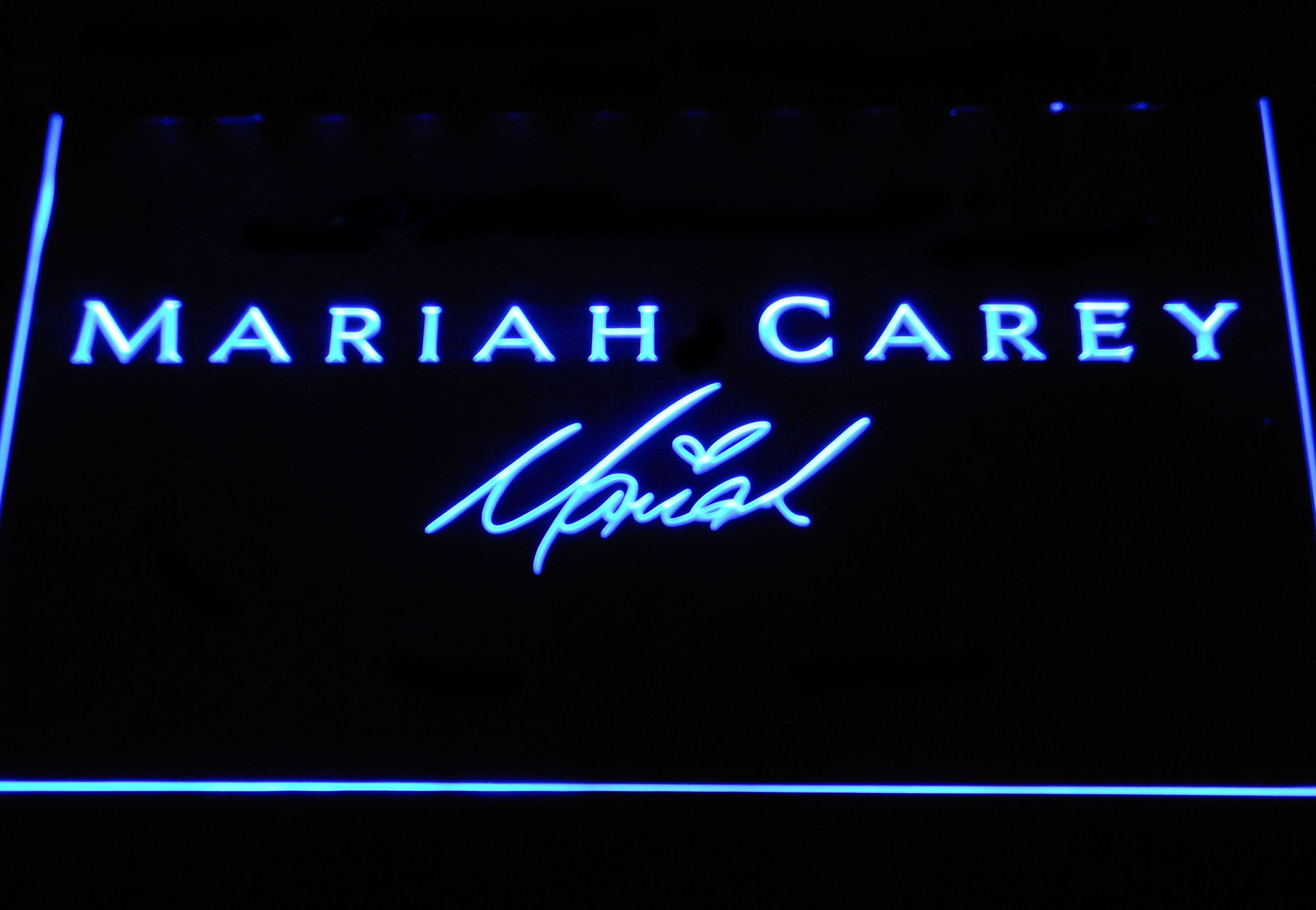Mariah Carey Pop Song Singer LED Neon Sign
