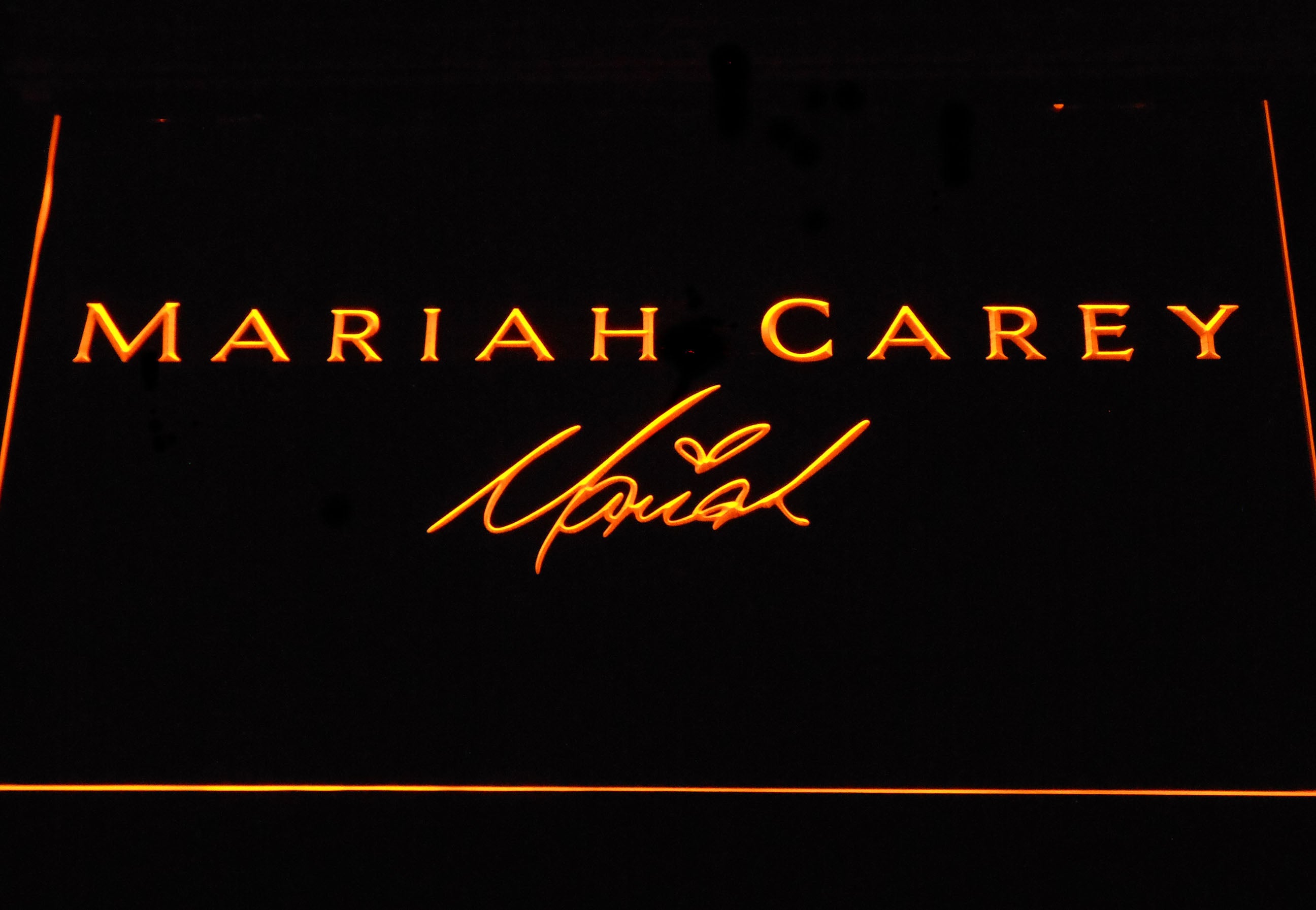 Mariah Carey Pop Song Singer LED Neon Sign