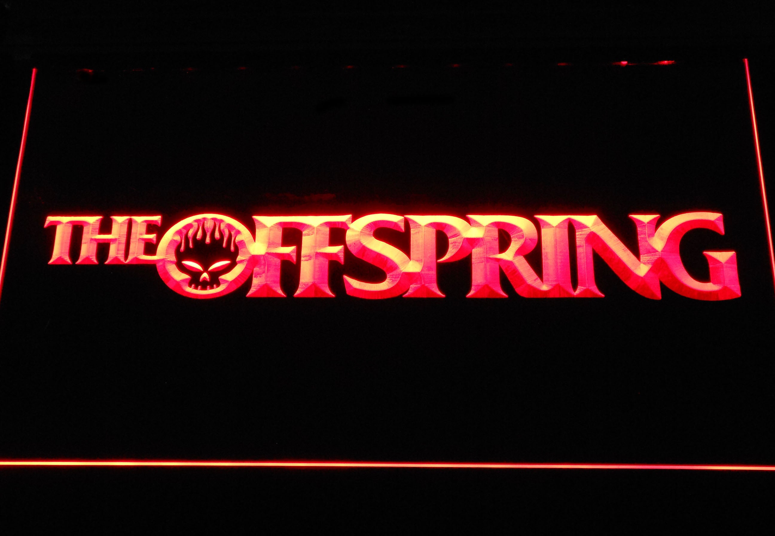 The Offspring Wordmark LED Neon Sign