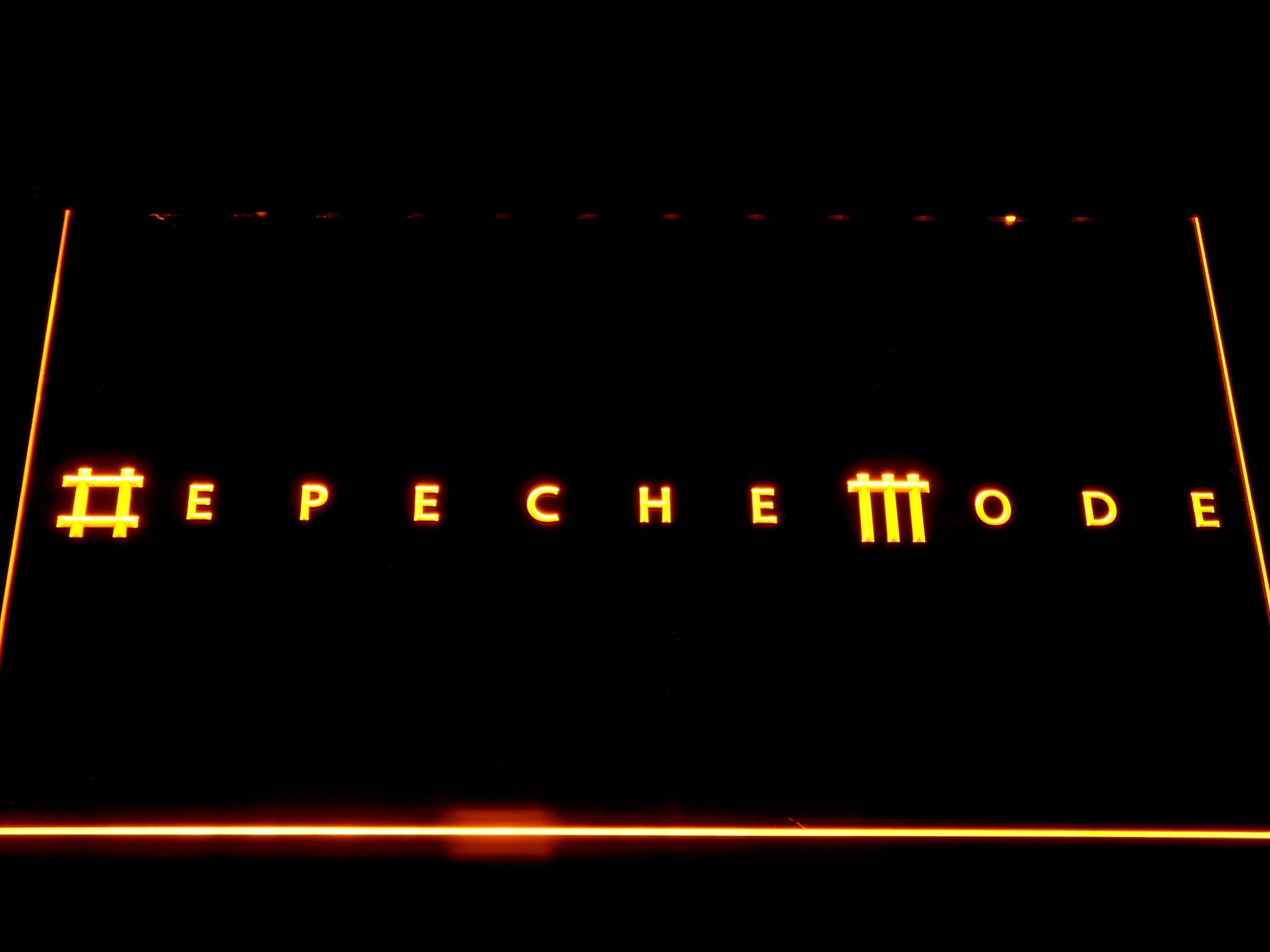 Depeche Mode Electronic Band LED Neon Sign