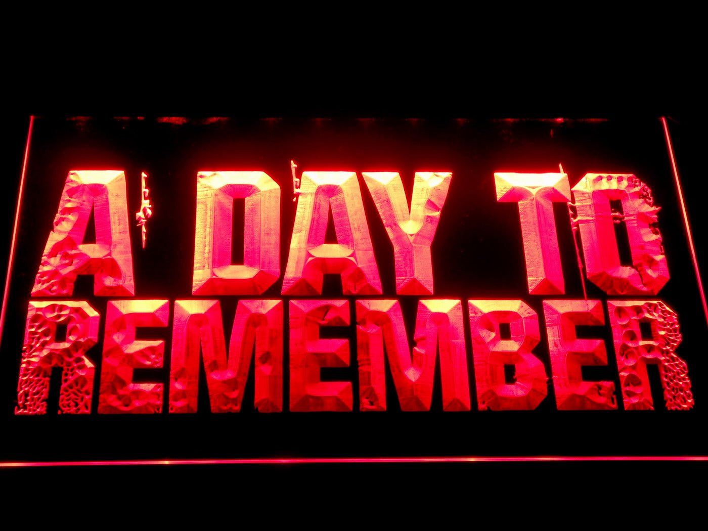A Day To Remember American Rock Band LED Neon Sign