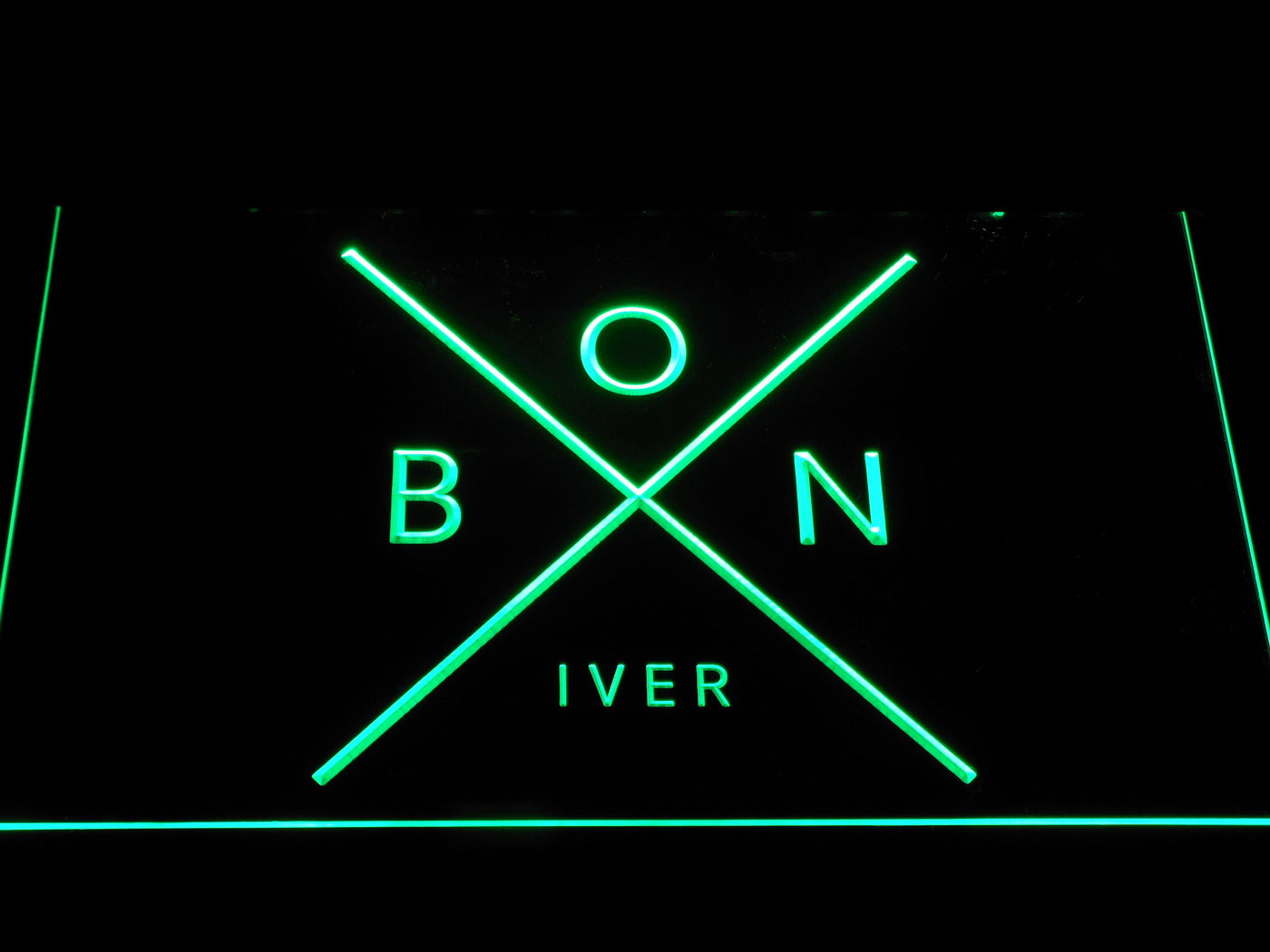 Bon Iver Folk Band LED Neon Sign
