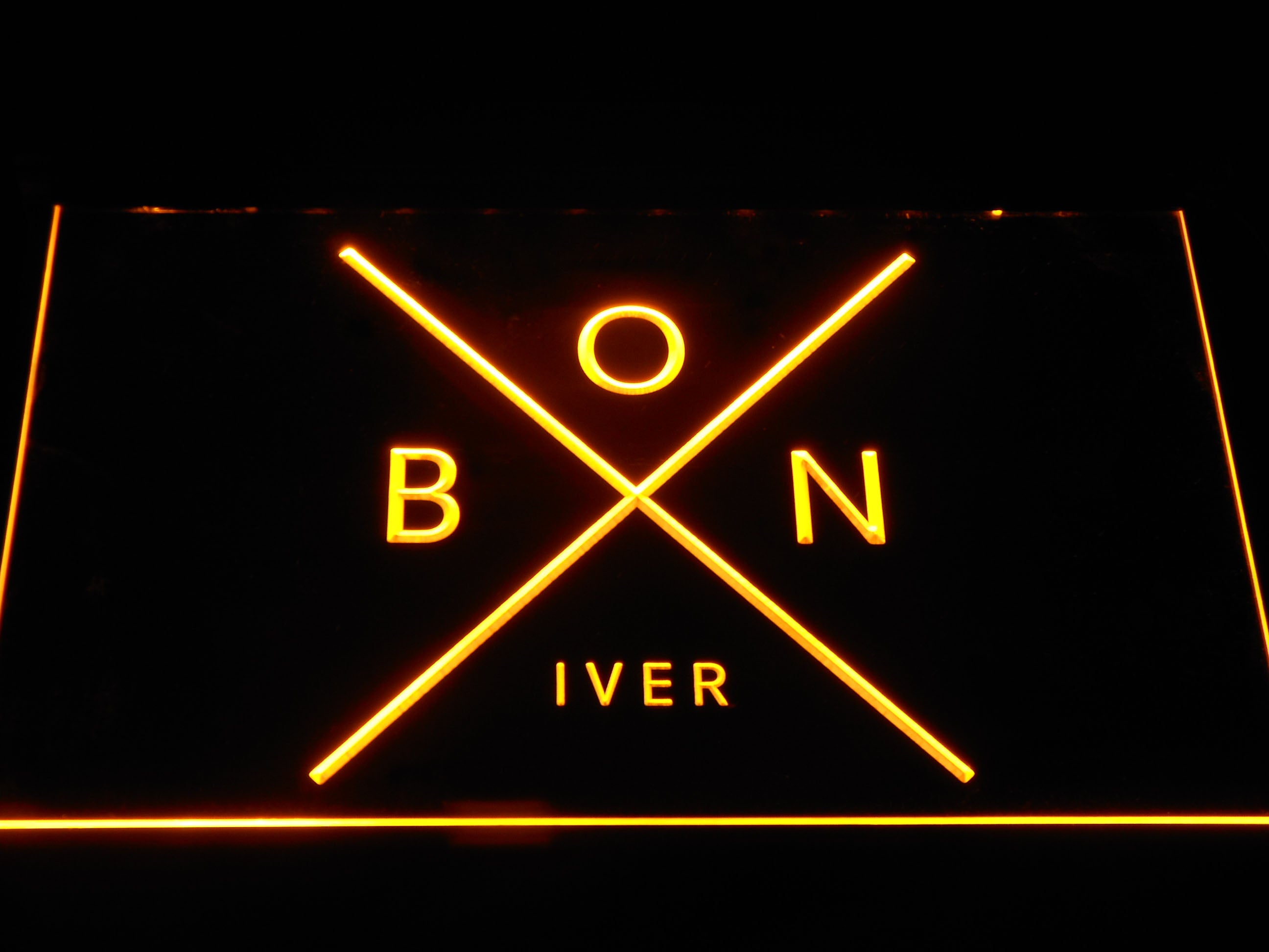 Bon Iver Folk Band LED Neon Sign