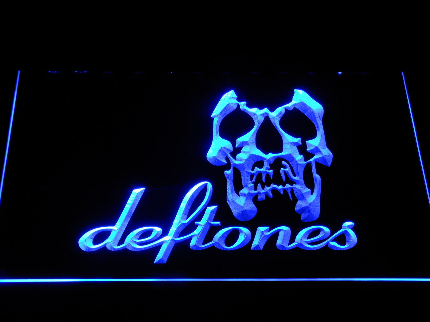 Deftones Skull Metal Band Neon Light LED Sign
