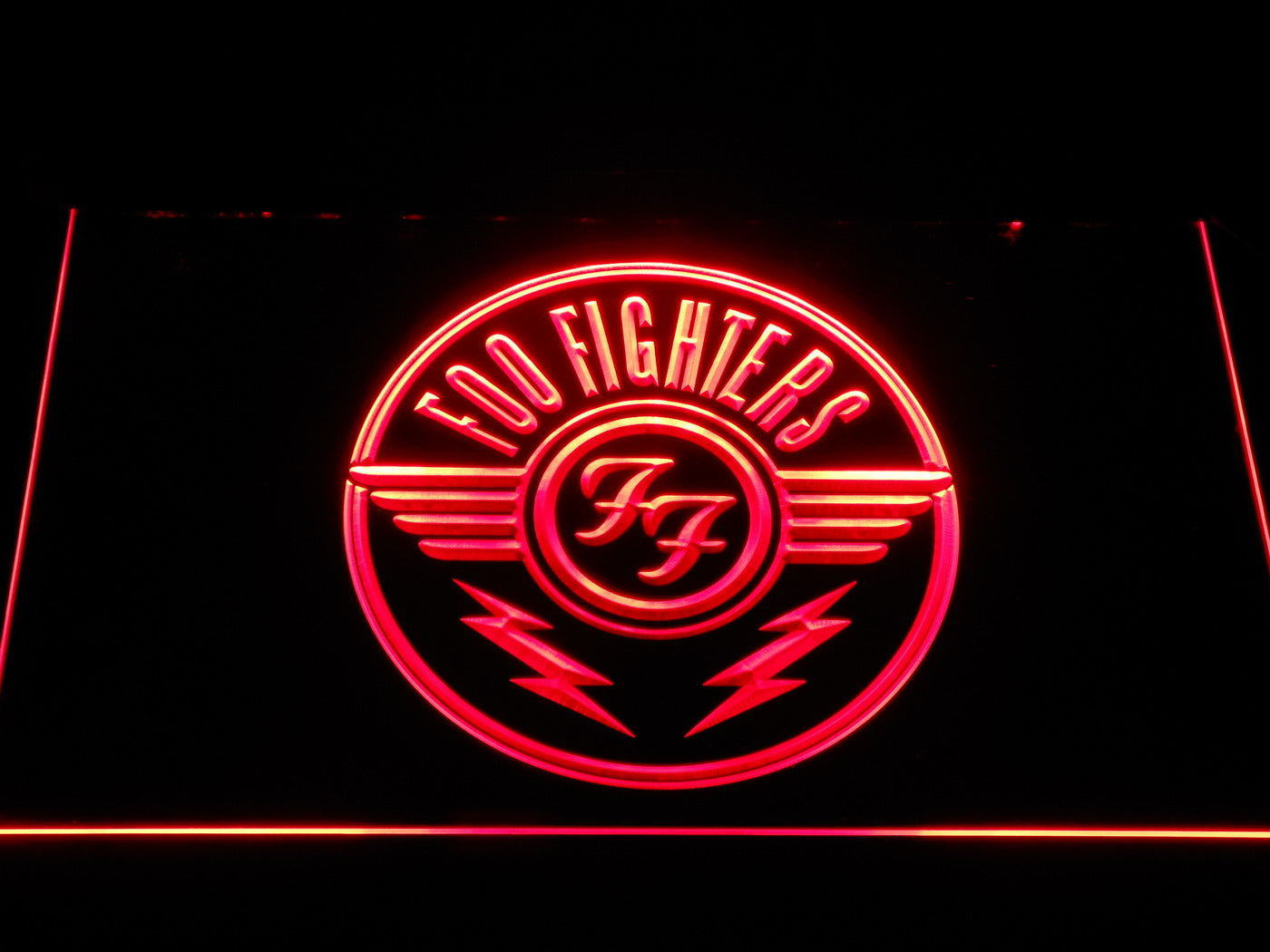 Foo Fighters Badge Neon LED Light Sign