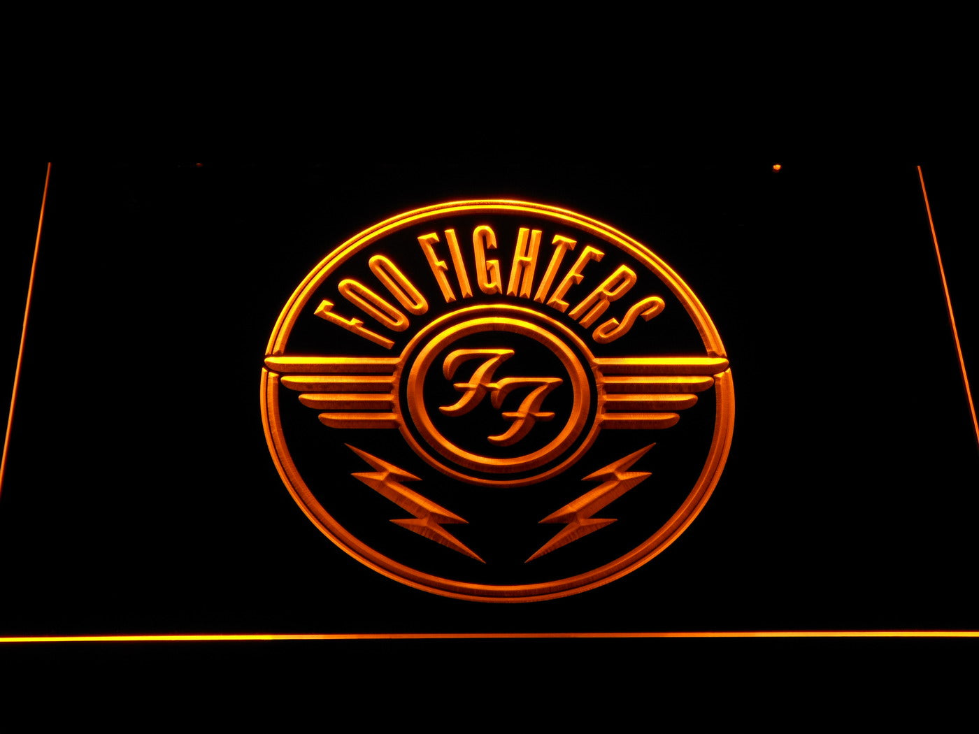 Foo Fighters Badge Neon Sign