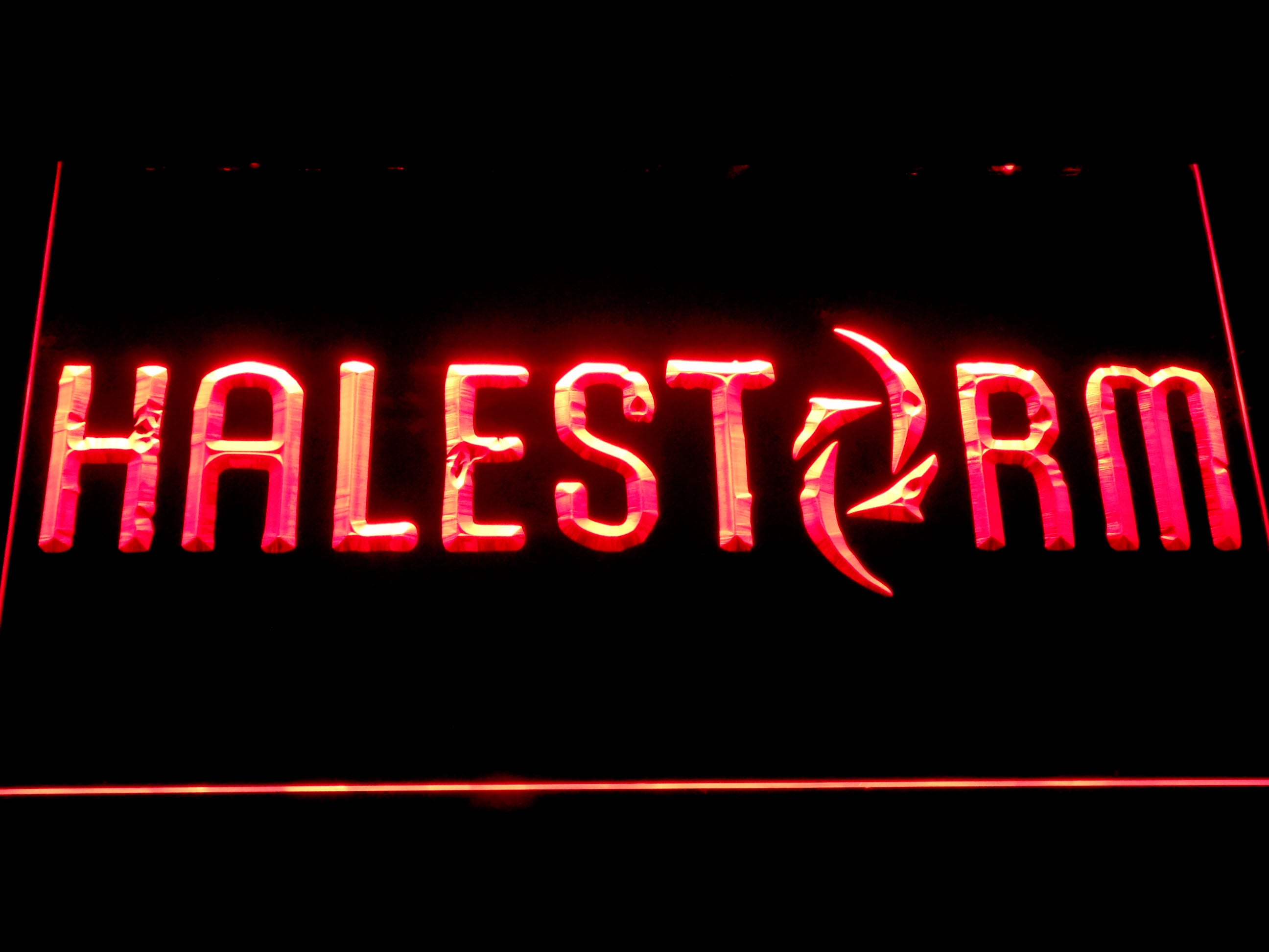 Halestorm Rock Band Neon Sign