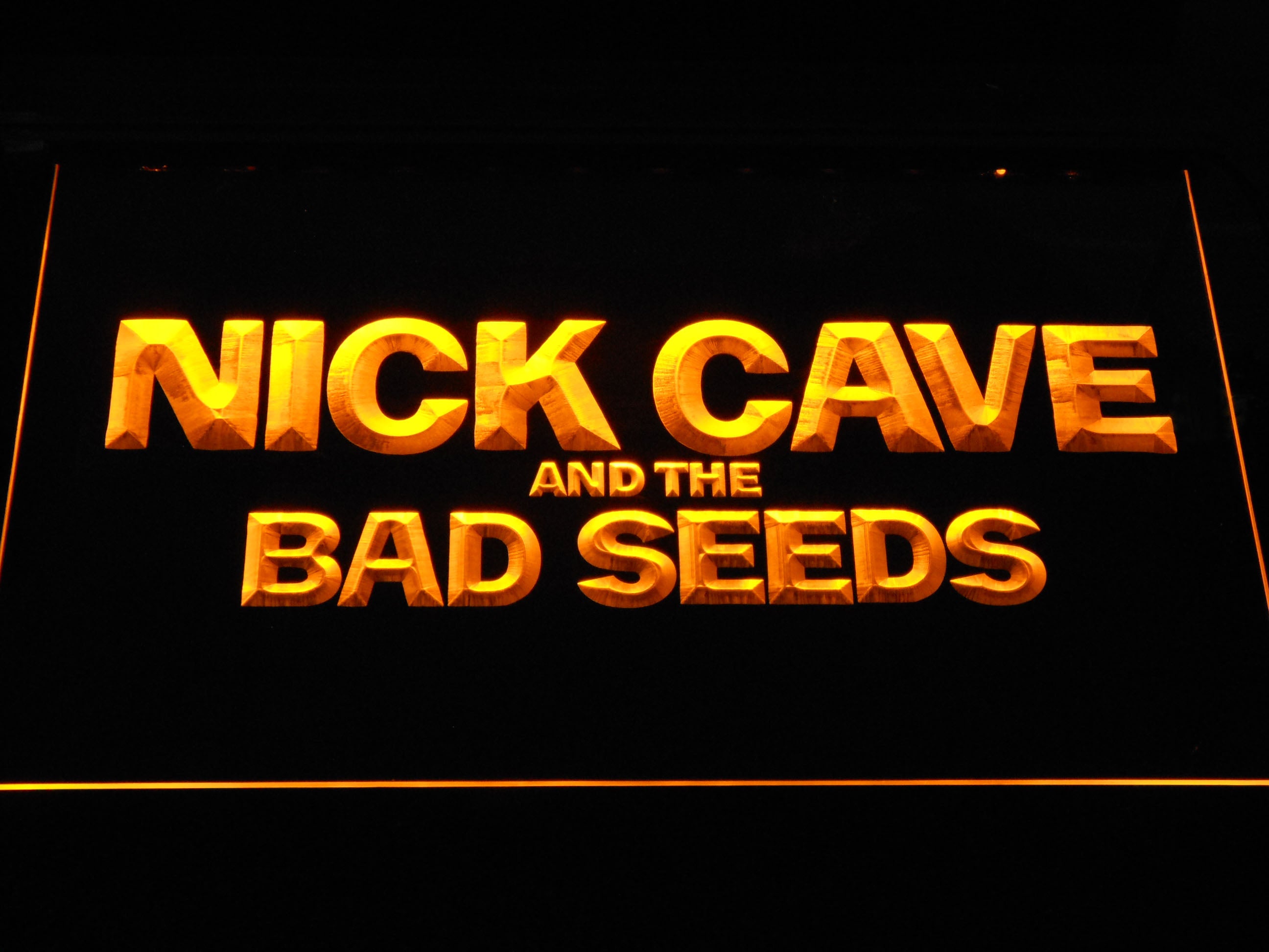 Nick Cave & The Bad Seeds Rock Band LED Neon Sign