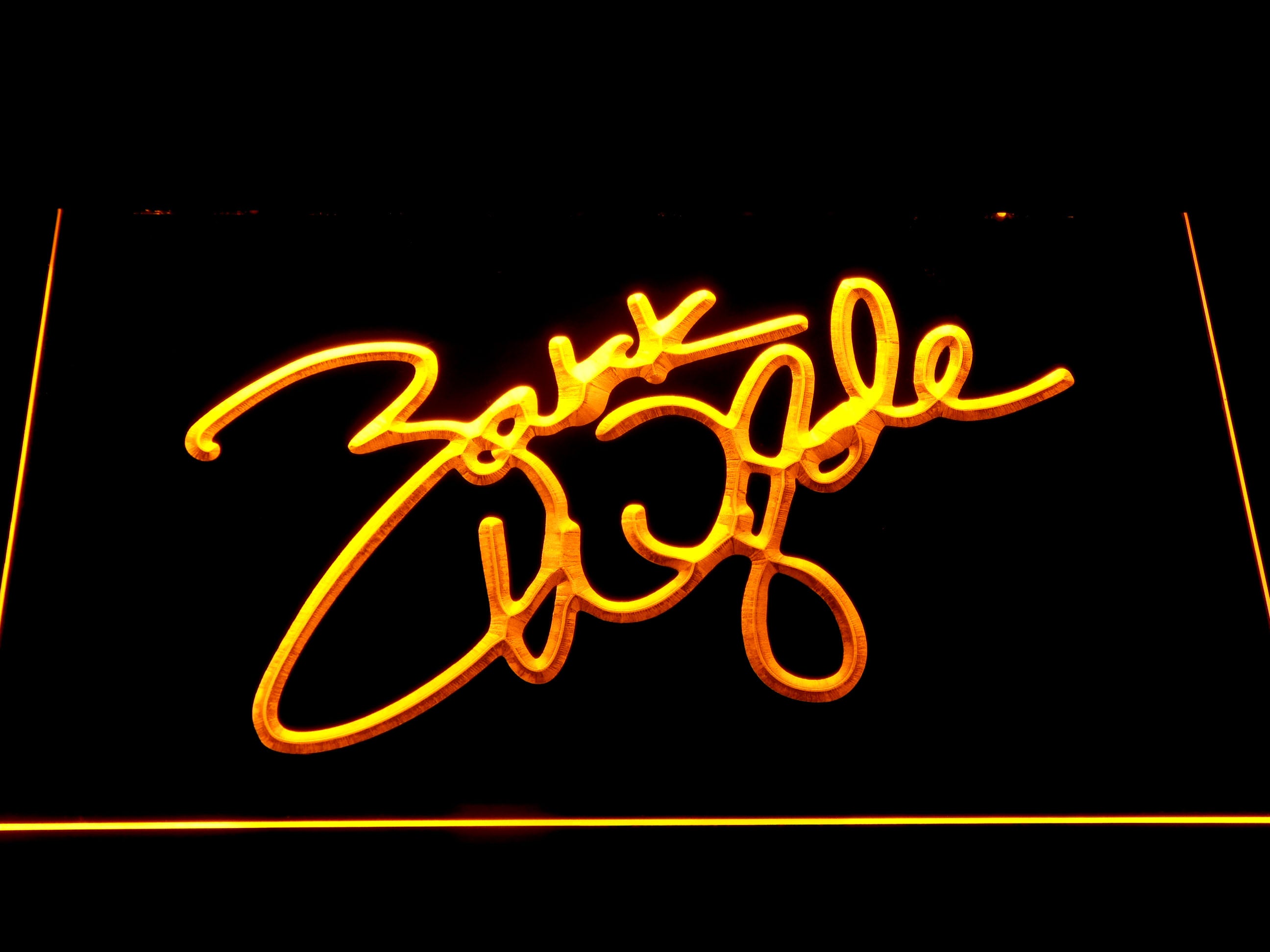 Zakk Wylde Signature LED Neon Sign