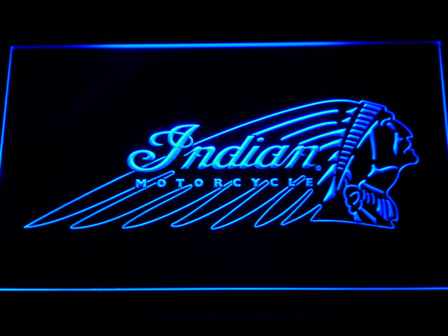 Indian Motorcycle Neon Light LED Sign