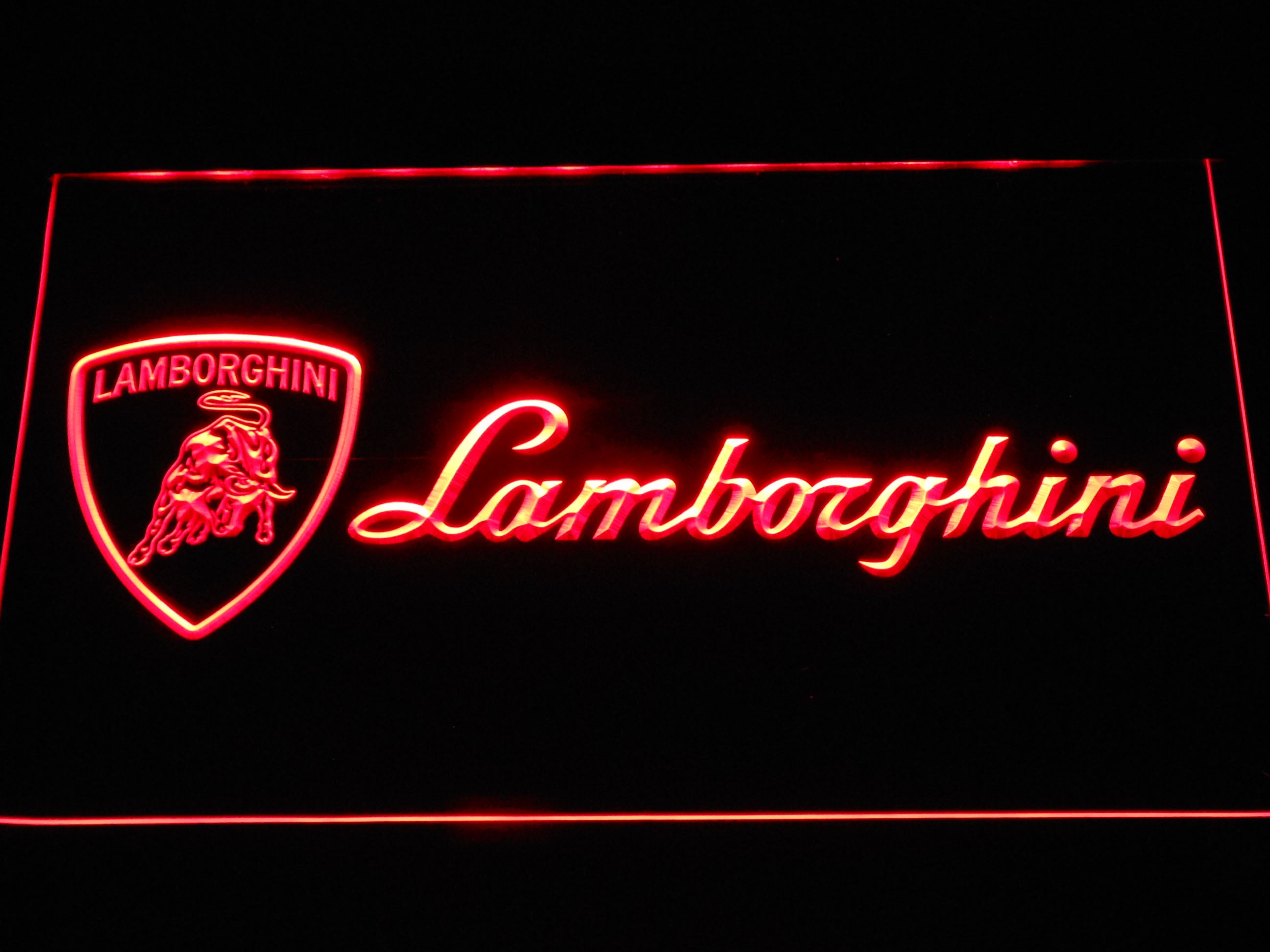 Lamborghini Car Neon Light LED Sign