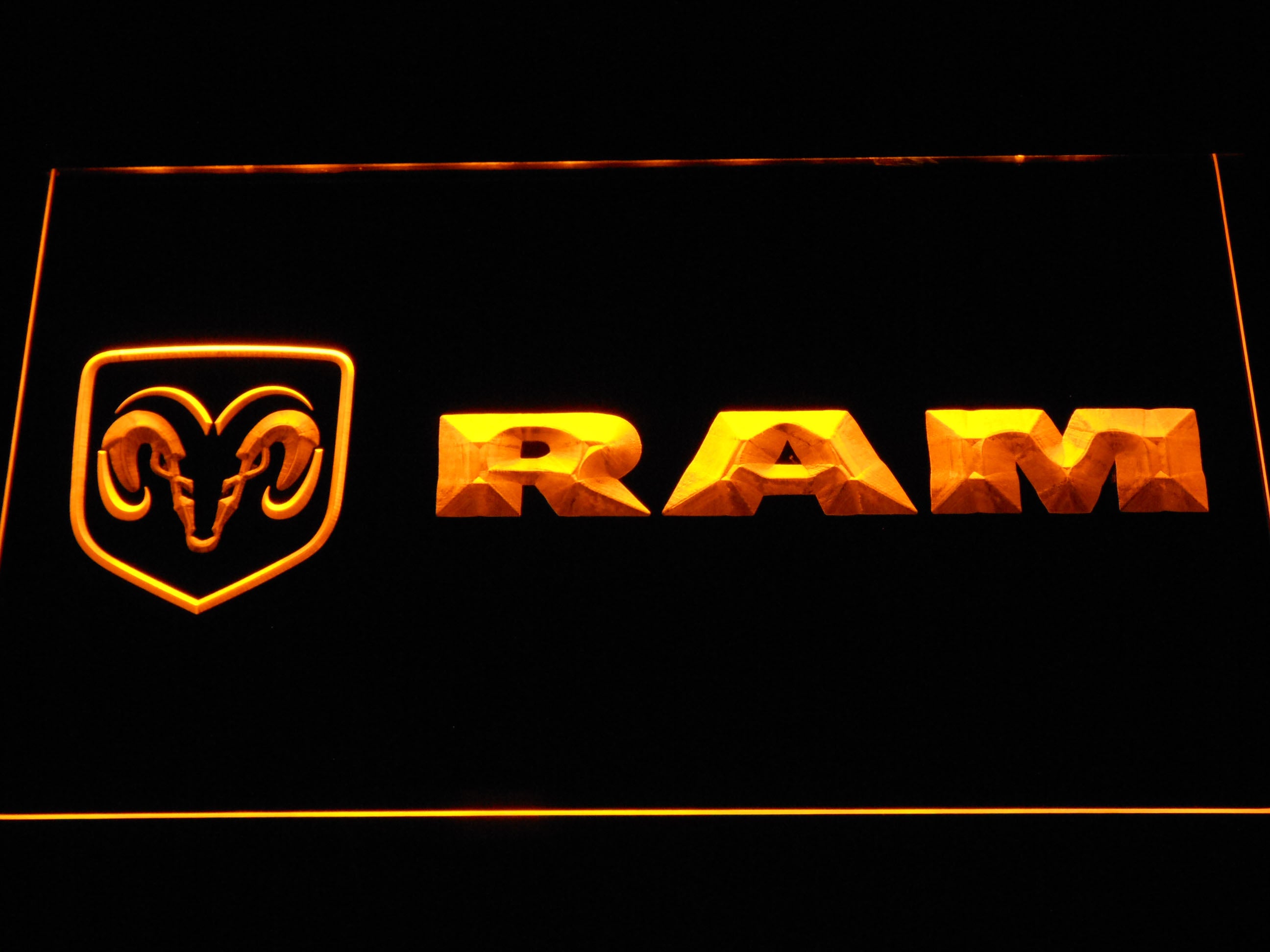 Ram Trucks Neon LED Light Sign