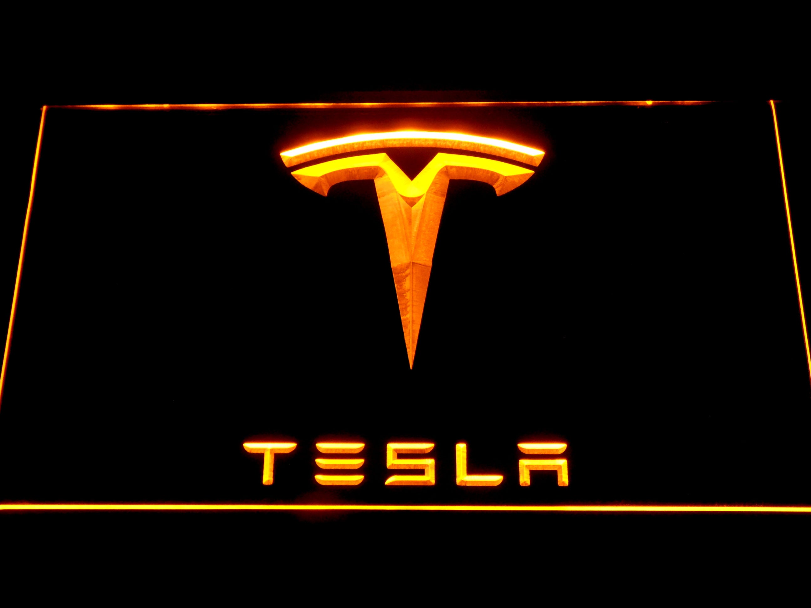 Tesla Car Neon LED Light Sign
