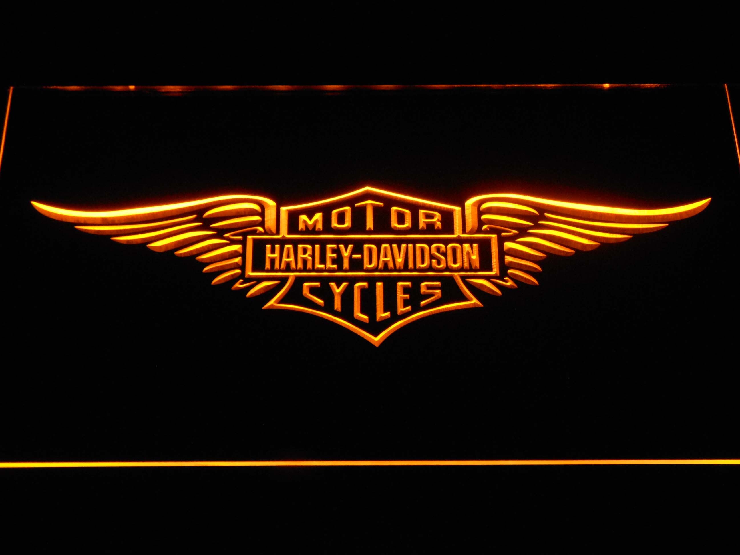 Harley Davidson Eagles MotorCycles Neon Light LED Sign