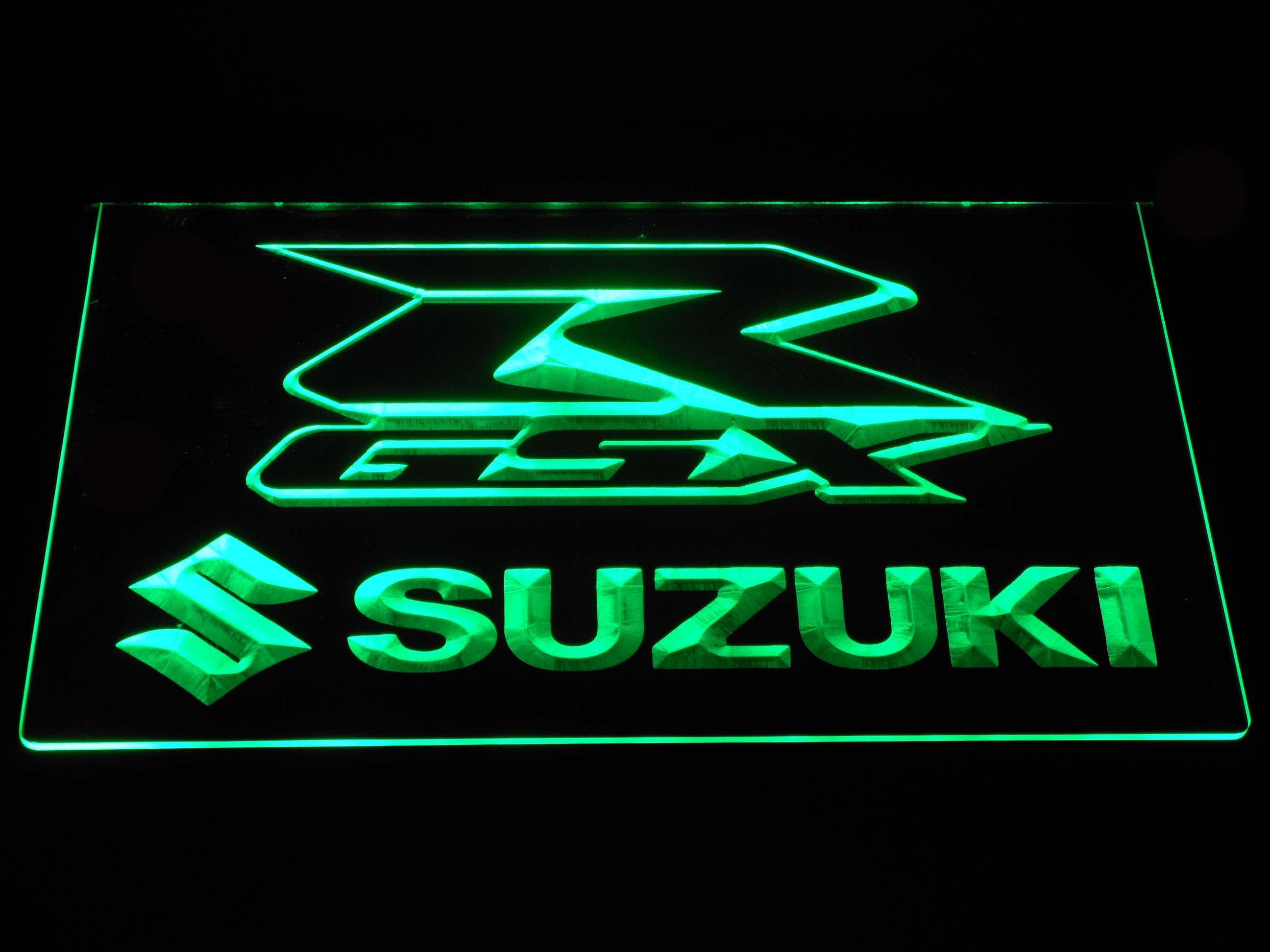 Suzuki Gsx-R Motorcycle Neon LED Light Sign