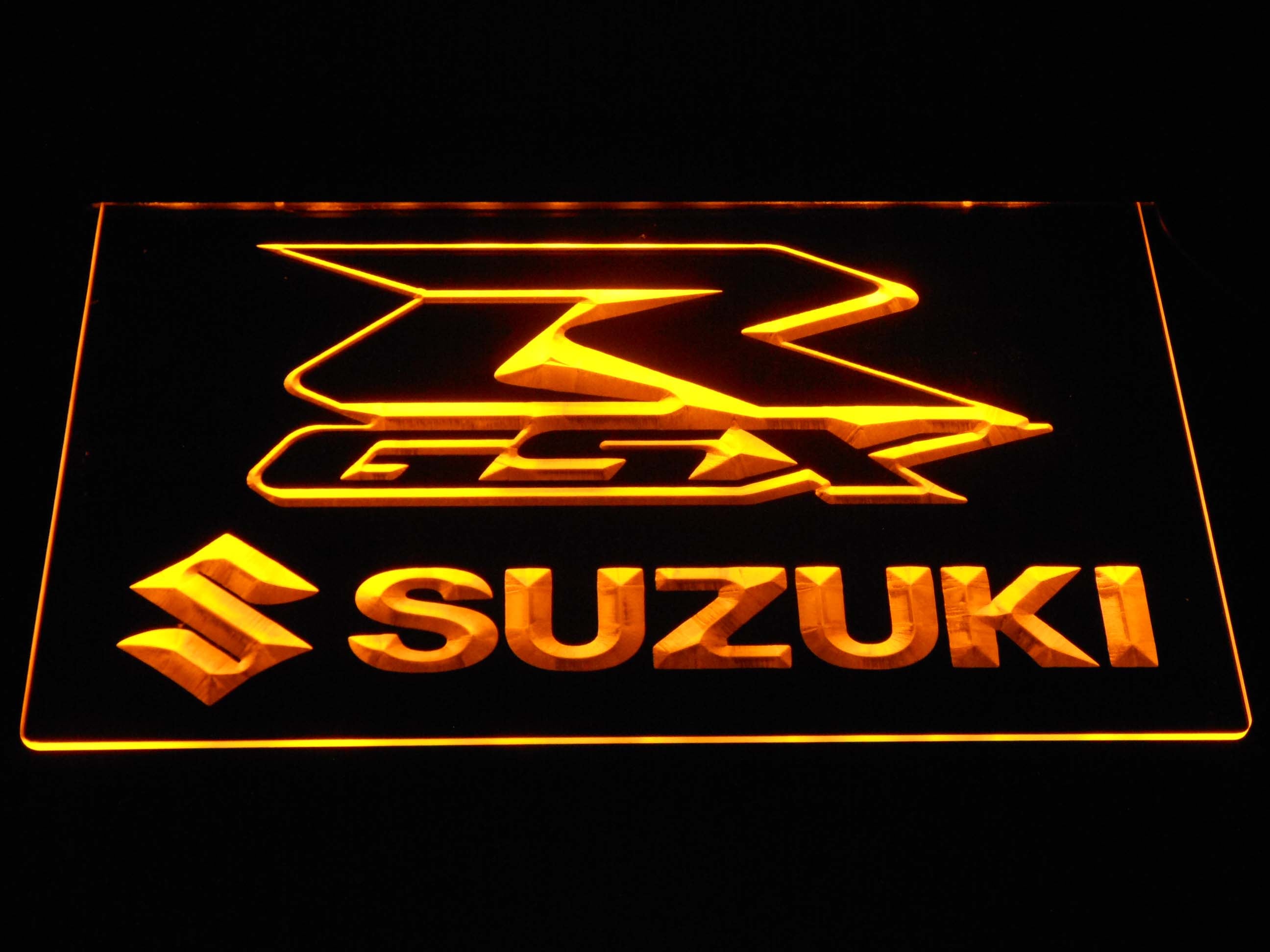 Suzuki Gsx-R Motorcycle Neon LED Light Sign