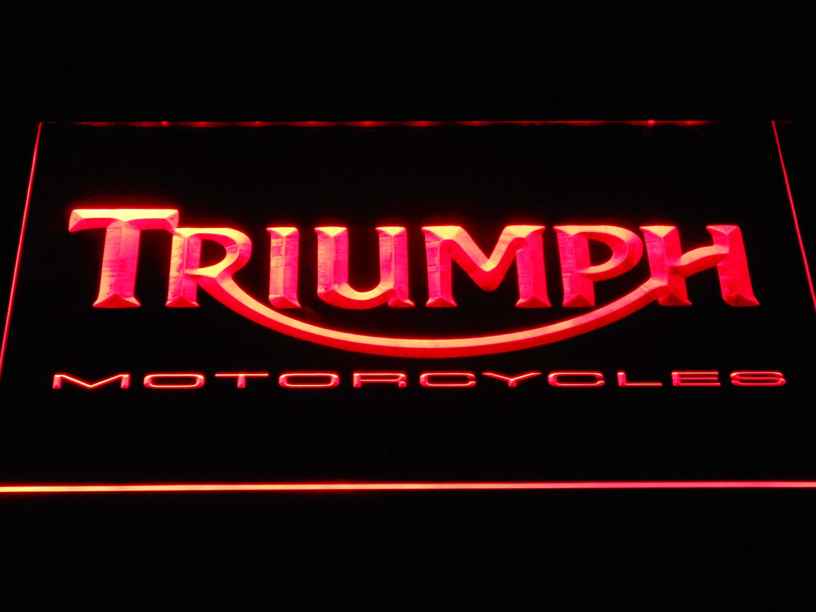Triumph Motorcycles Neon Sign