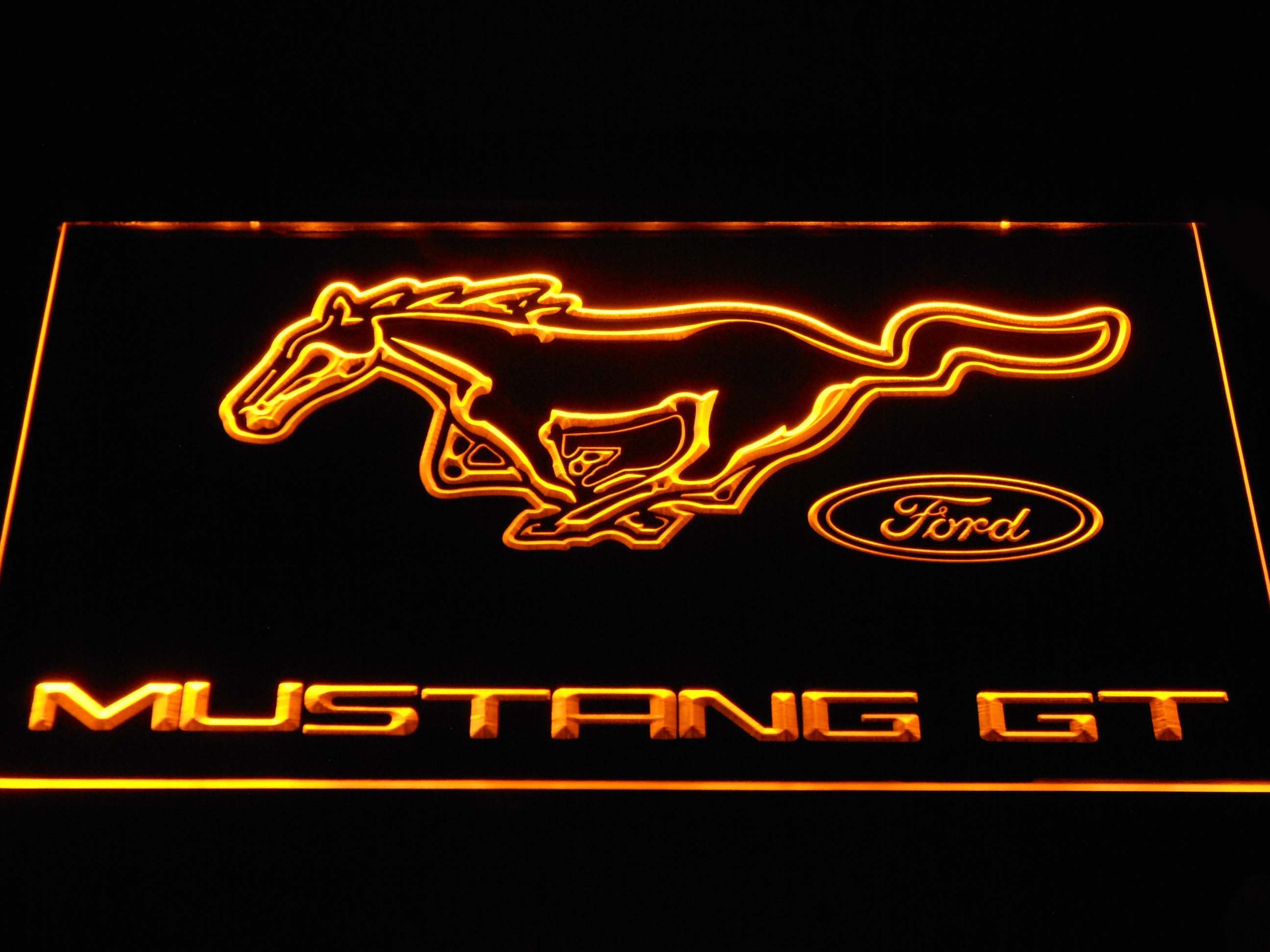 Fords Mustangs GT Neon LED Light Sign