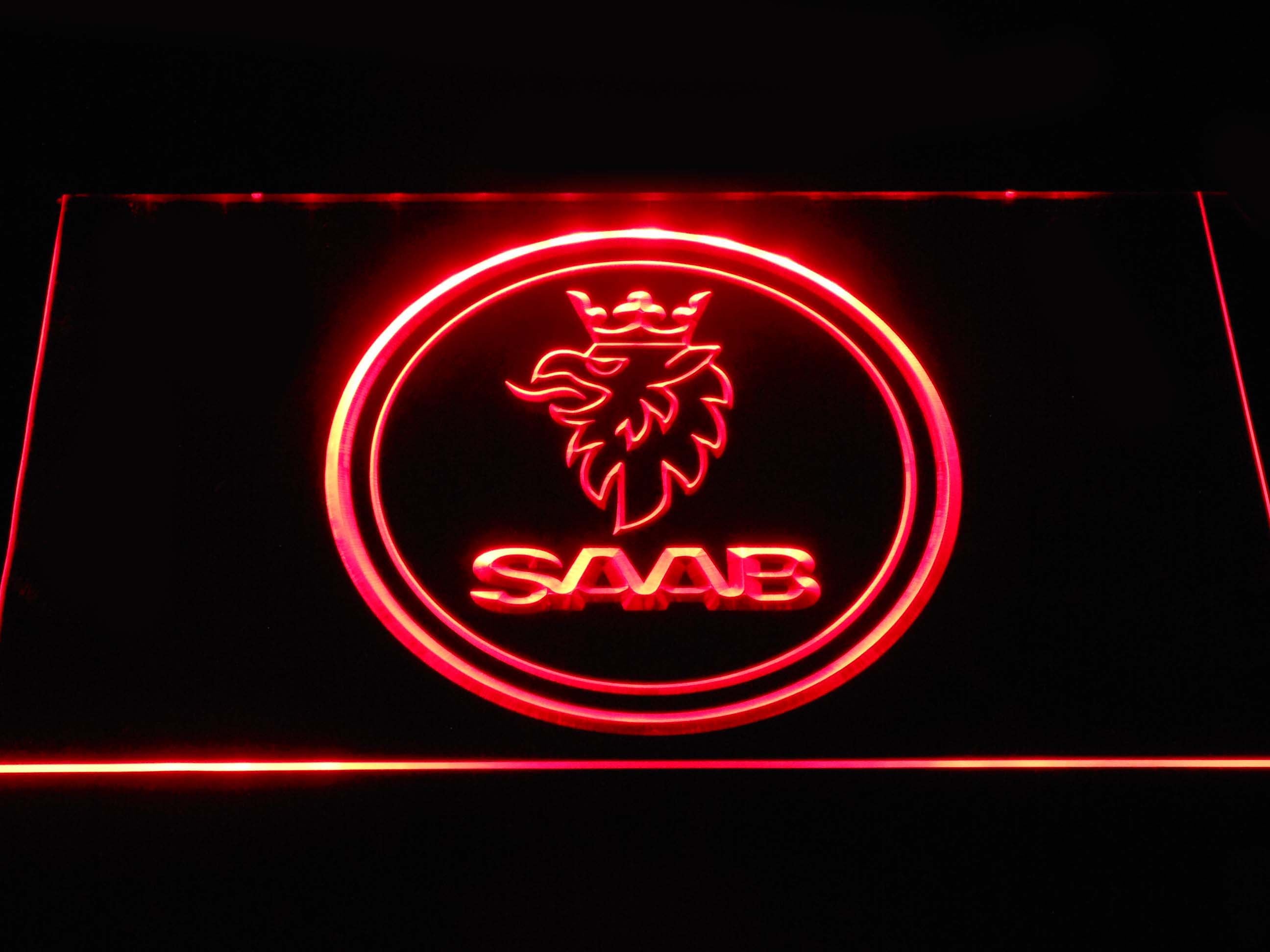 Saab Emblem Neon LED Light Sign