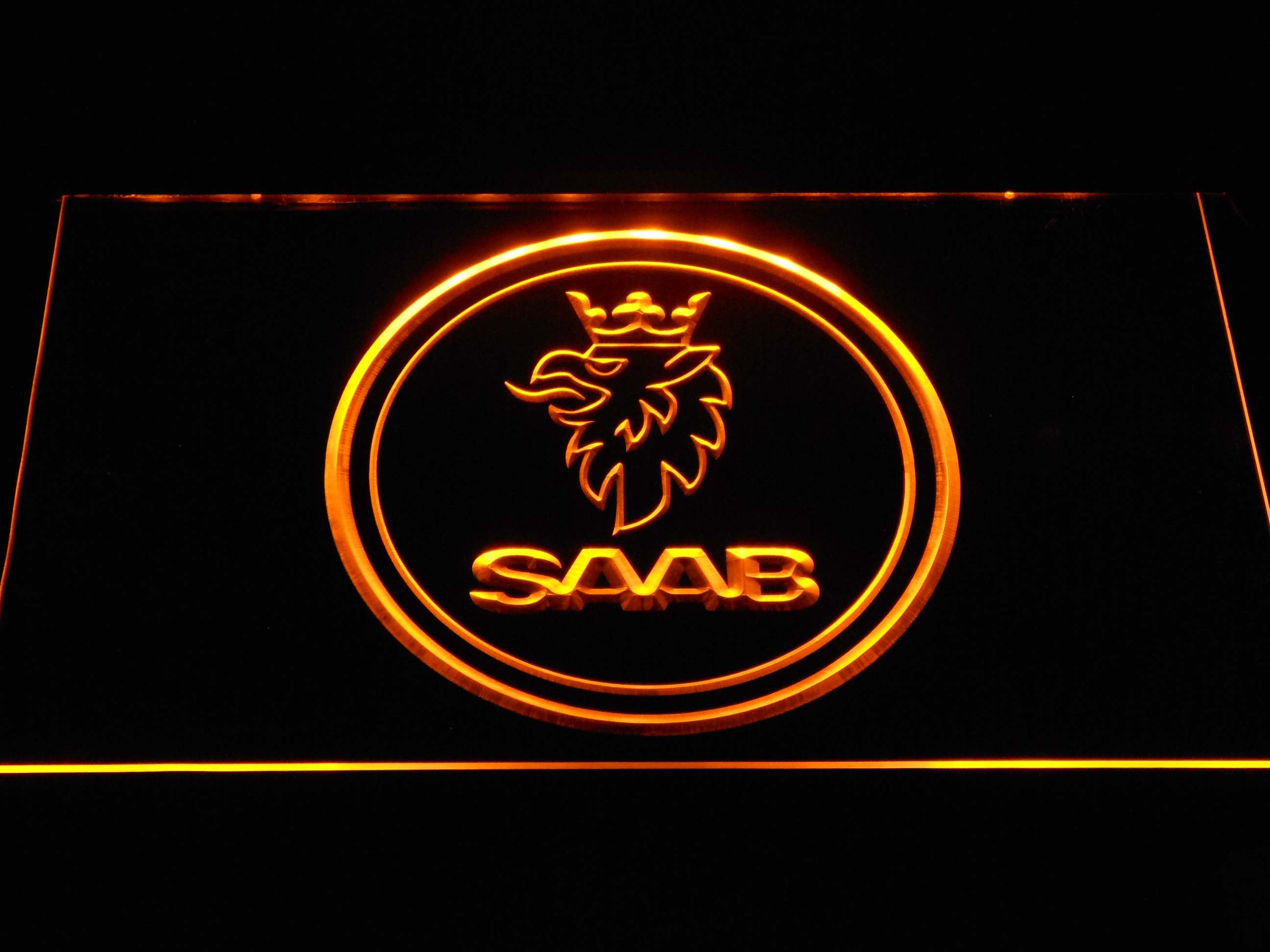 Saab Emblem Neon LED Light Sign