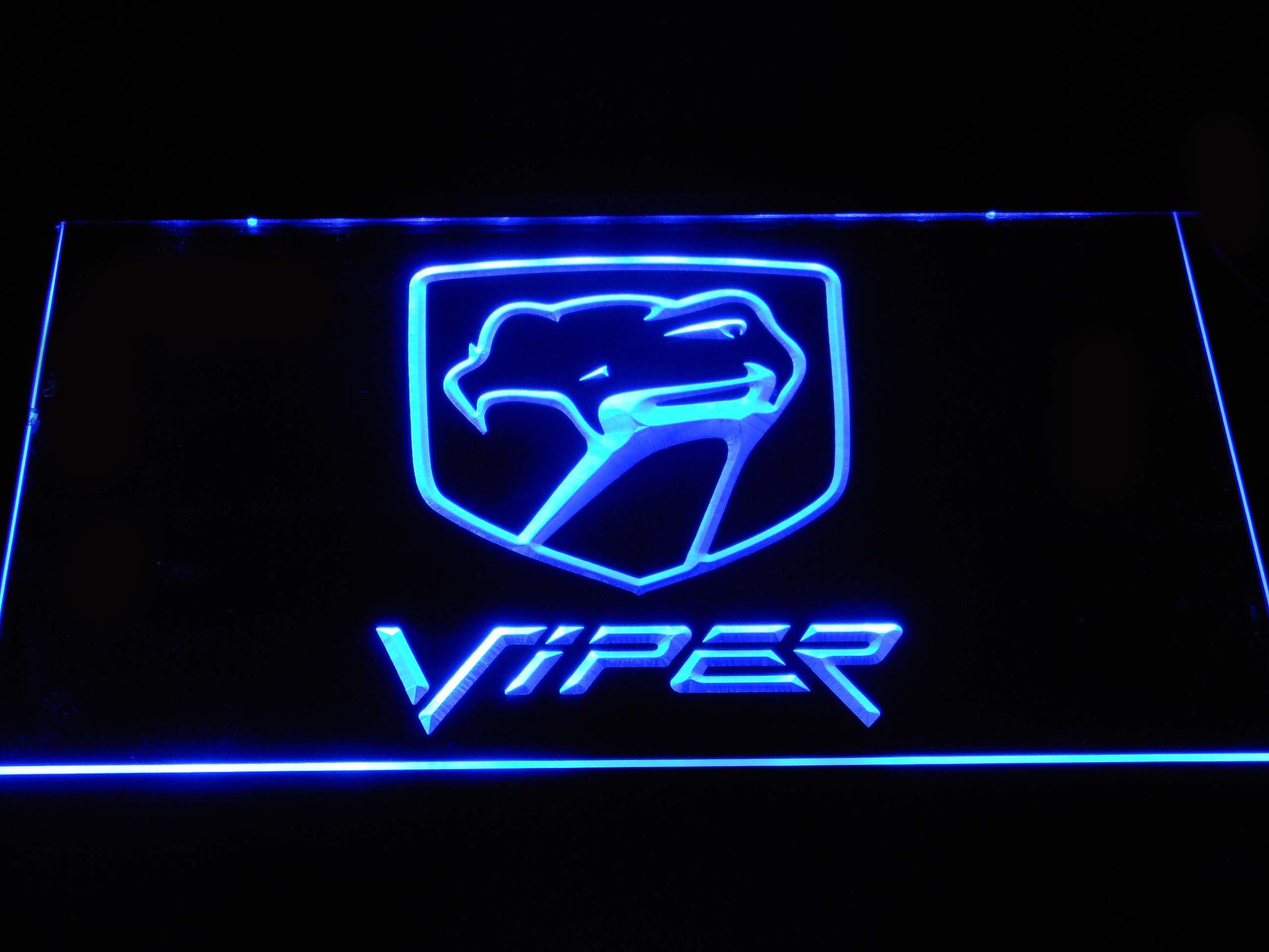 Dodge Viper Neon Light LED Sign