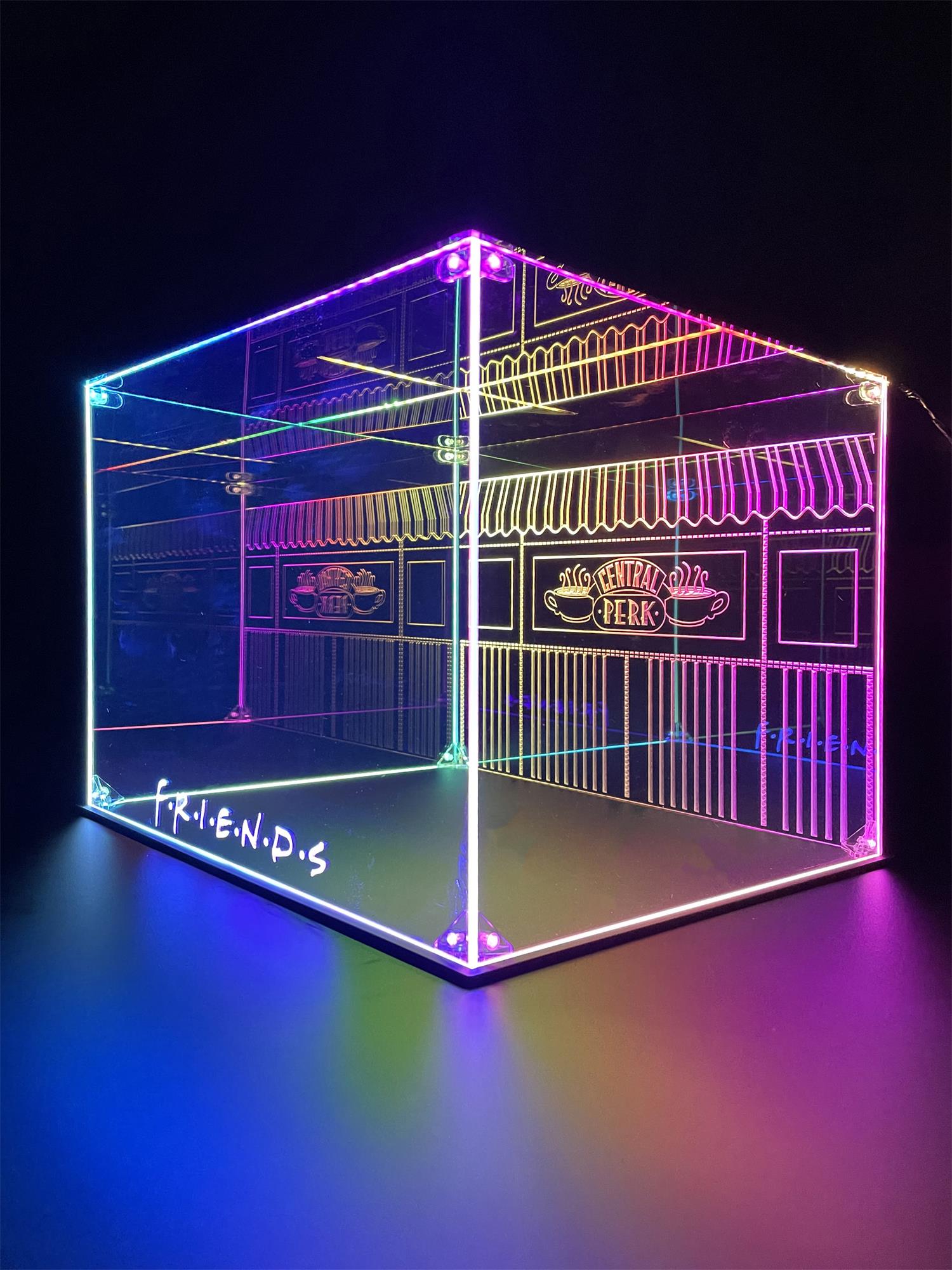 LED Display Case for Lego Ideas Friends Central Perk 21319