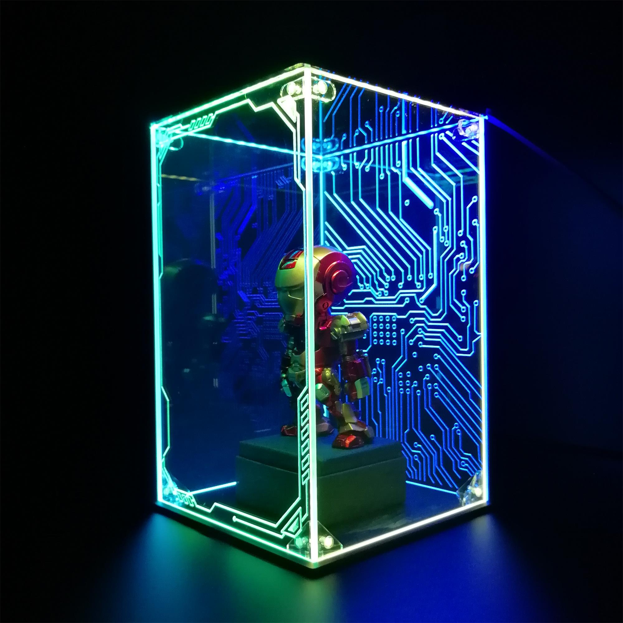 Custom LED Display Case For Funko Pop, Lego, Collectible Figures