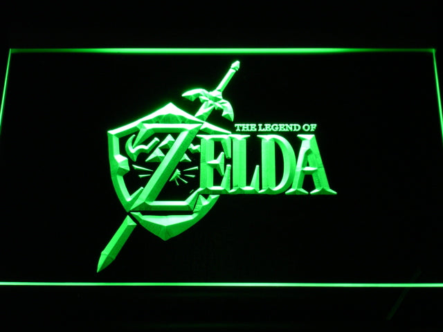 The Legend Of Zelda Game Neon Sign