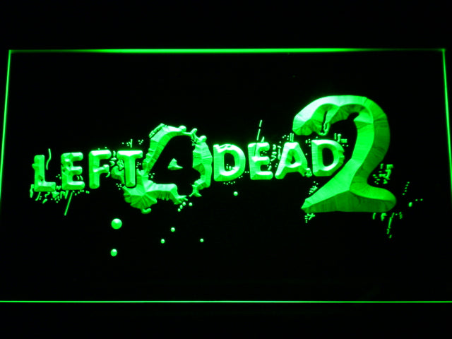 Left 4 Dead 2 Logo Neon LED Light Sign
