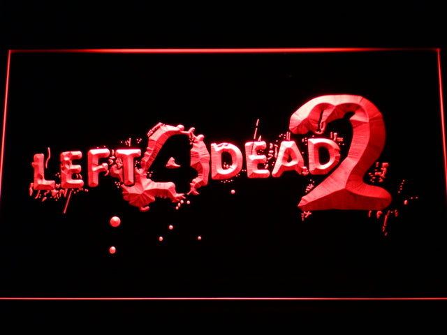 Left 4 Dead 2 Logo Neon Sign