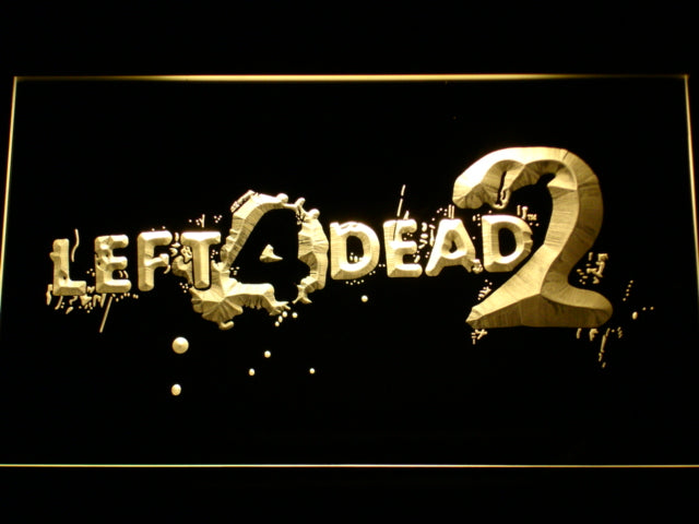 Left 4 Dead 2 Logo Neon LED Light Sign