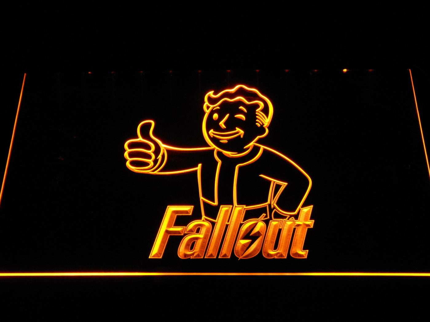 Fallout Vault Boy Neon LED Light Sign