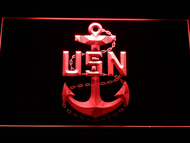 US Navy USN Neon Light LED Sign
