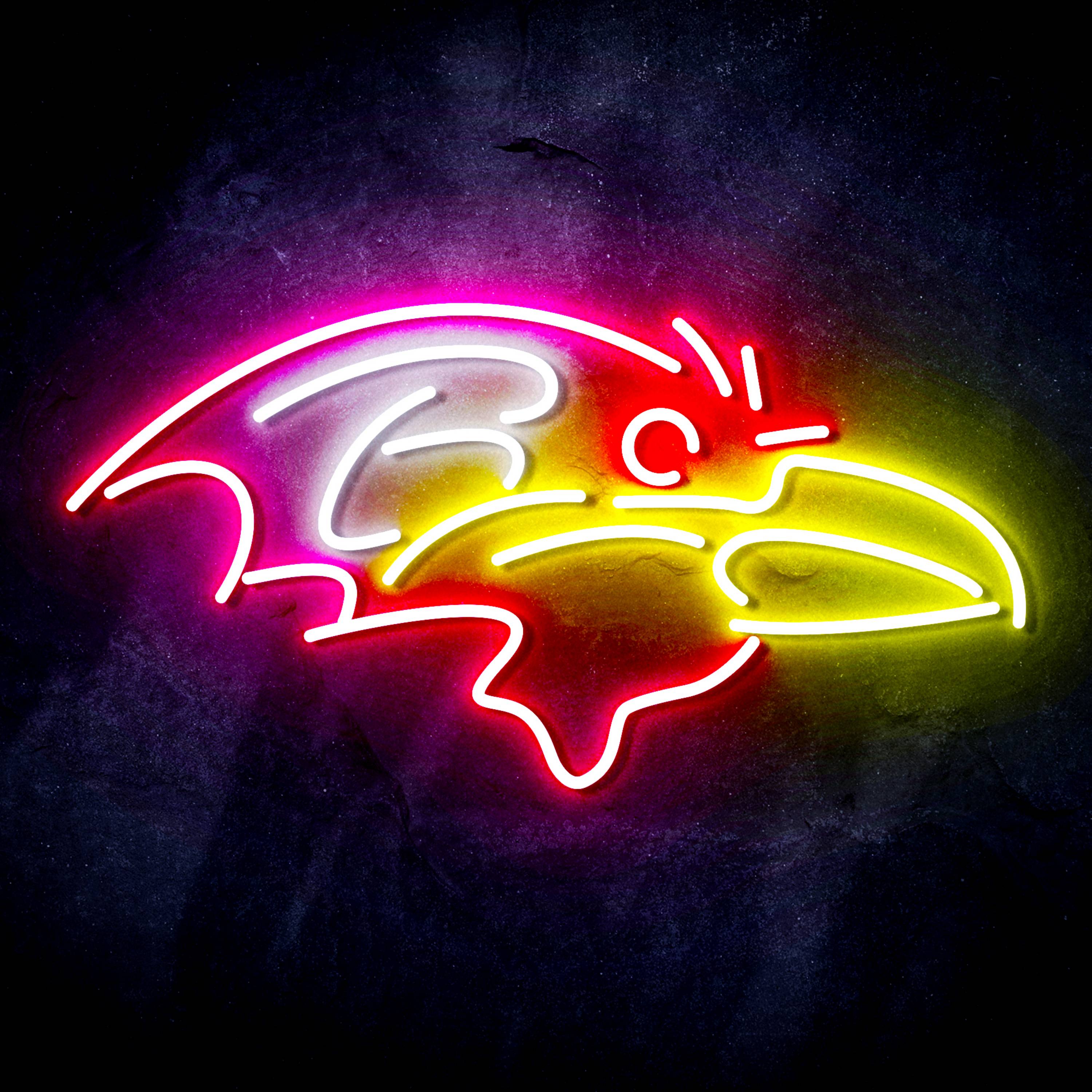 NFL Baltimore Ravens LED Neon Sign