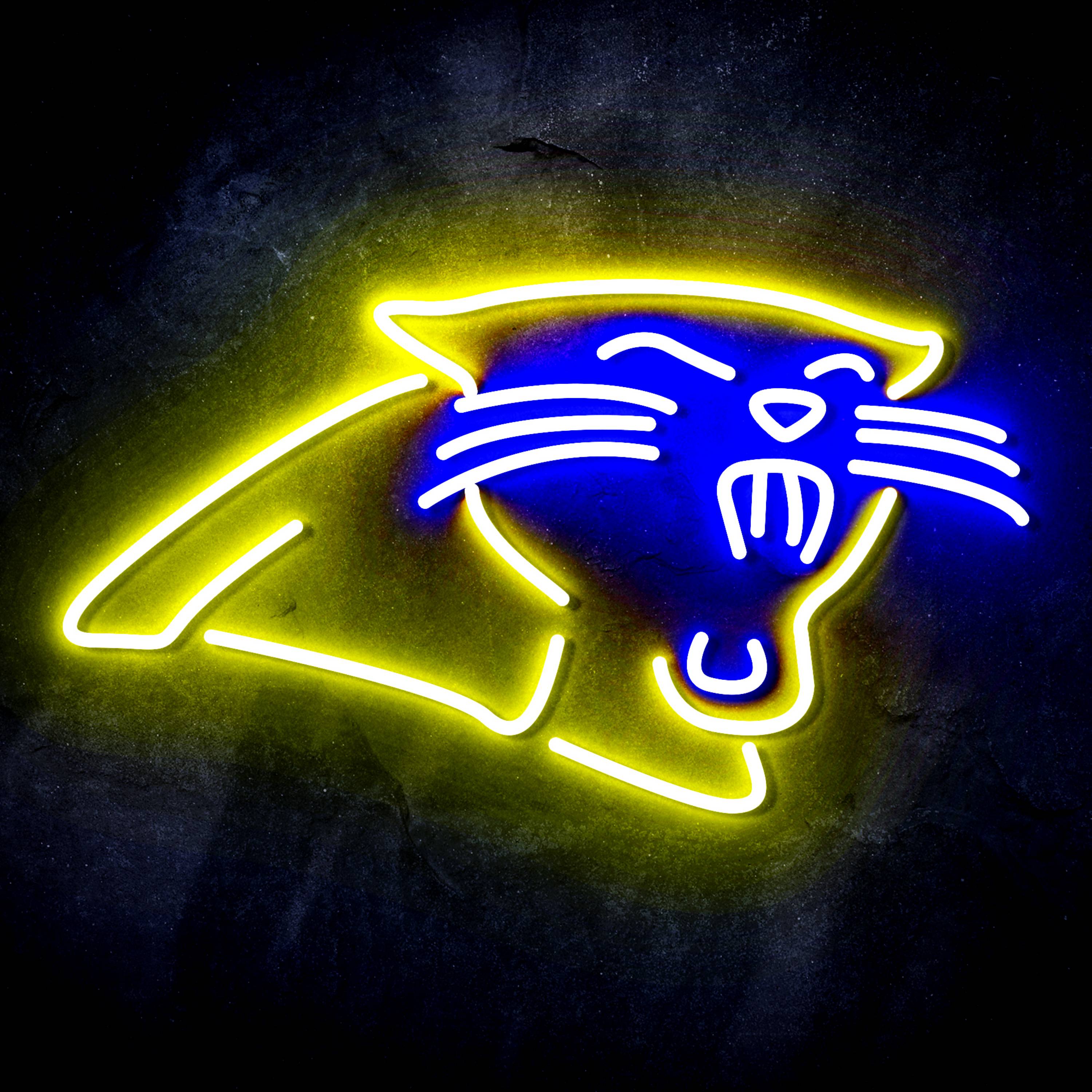 NFL Carolina Panthers LED Neon Sign